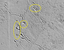 Ligne Maginot - SCHIDELBERG NORD (7° CM/II/161° RIF) - (PC de Sous-Quartier) - Vue LiDAR du PC