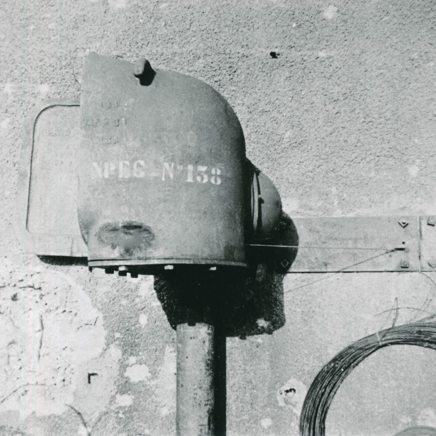 Ligne Maginot - FERME CHAPPY - A1 - (Ouvrage d'infanterie) - Le bloc 1
Le projecteur Ouest - Inconnu