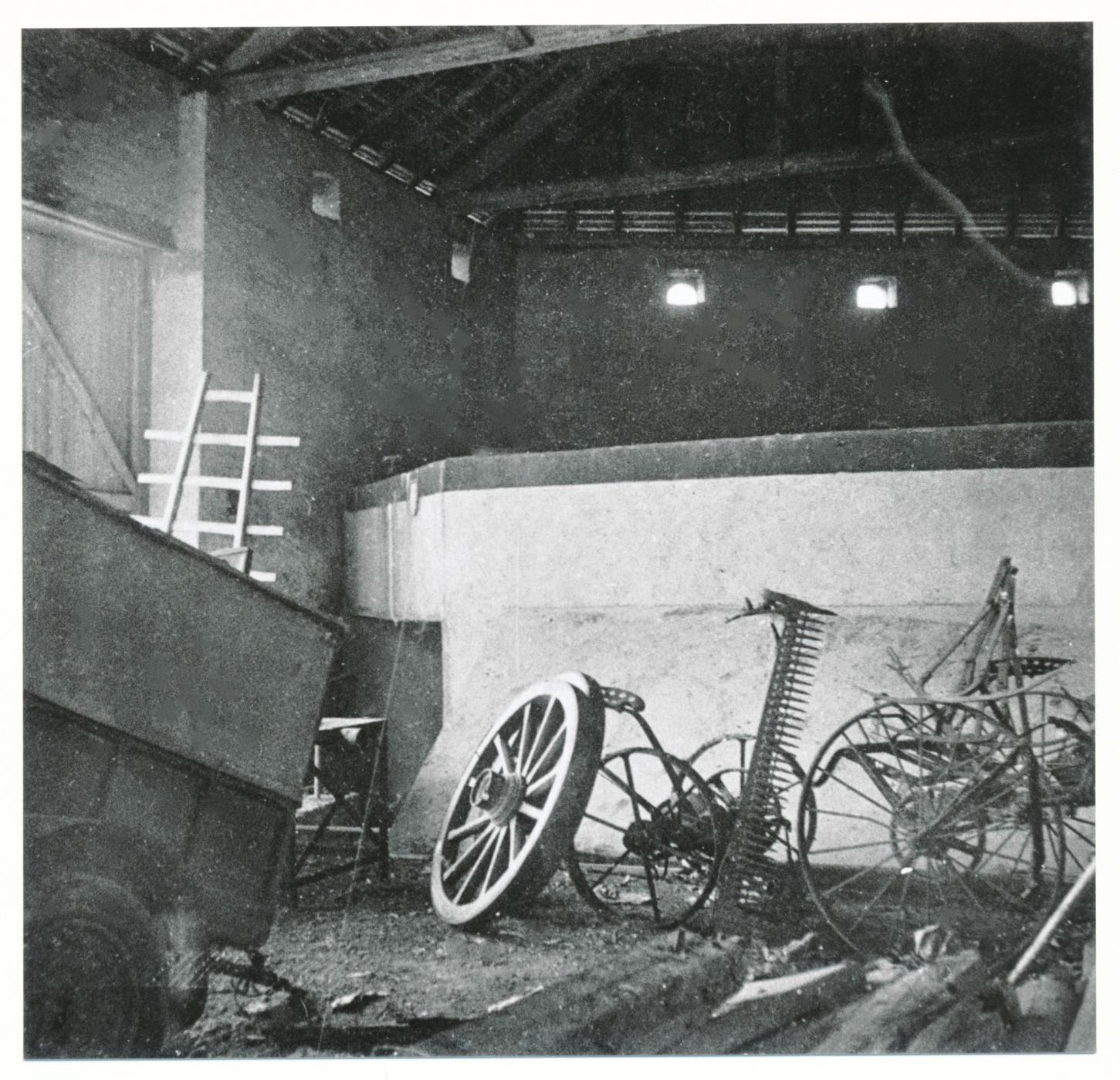 Ligne Maginot - FERME WELSCHHOF SUD - (Blockhaus pour arme infanterie) - Le blockhaus construit à l’intérieur de la grange - Inconnu