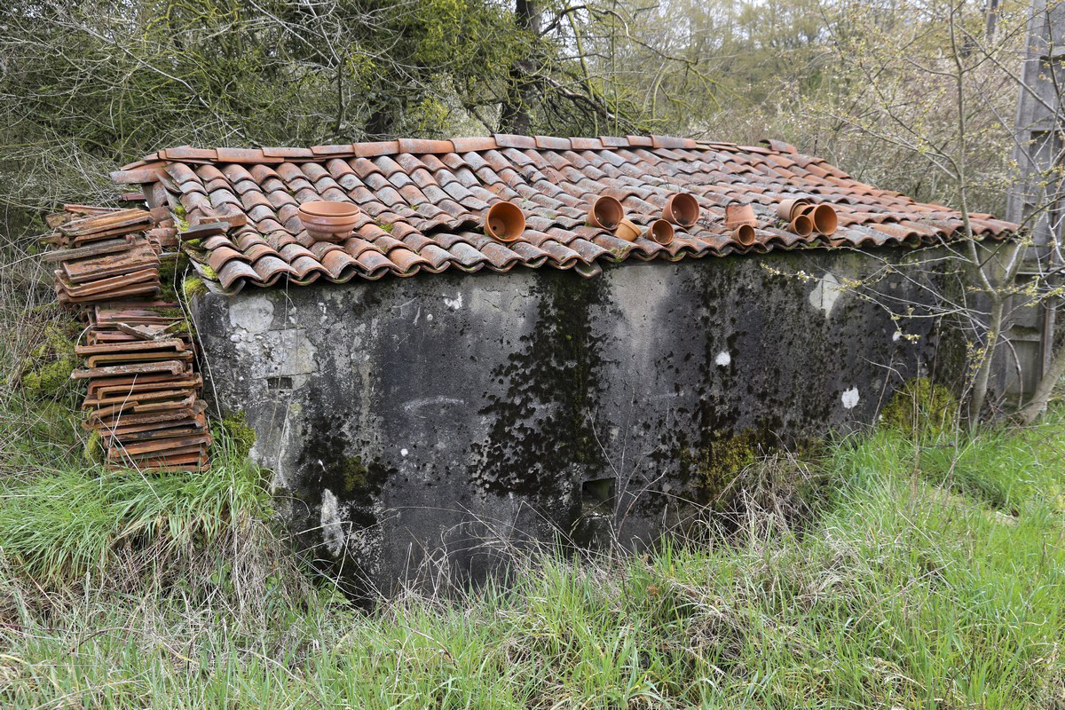 Ligne Maginot - BB6-B - GEISMUHL 1 - (Blockhaus pour arme infanterie) - Façade de l'entrée - Alain Perouffe