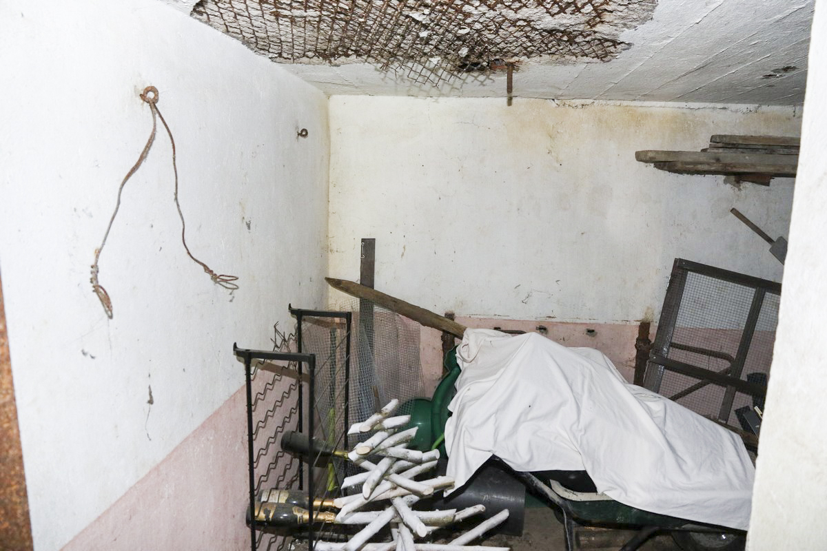 Ligne Maginot - BB37 - (Blockhaus pour canon) - Vers la chambre de tir du canon - Alain Perouffe