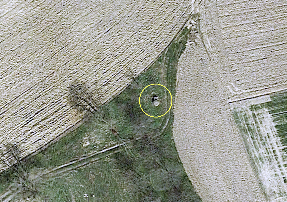 Ligne Maginot - T832 - FOLGENSBOURG SUD - (Cuve pour arme d'infanterie) -  - google earth