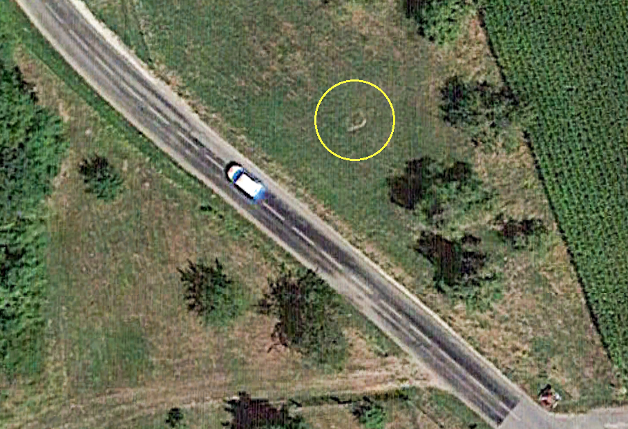 Ligne Maginot - T829 - FOLGENSBOURG NORD - (Cuve pour arme d'infanterie) -  - google earth