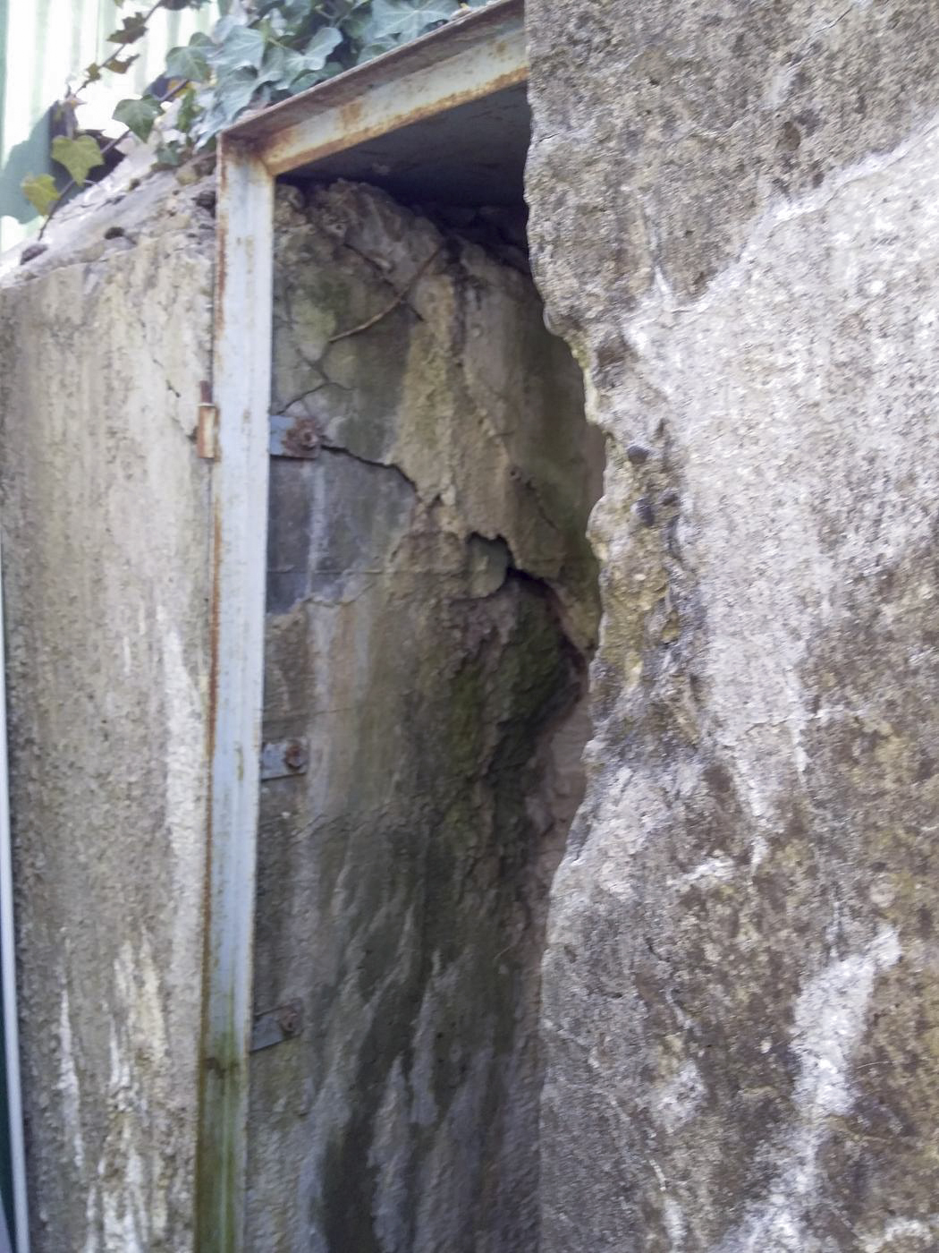 Ligne Maginot - H9 - BALTZENHEIM CENTRE - (Blockhaus pour arme infanterie) - L'entrée