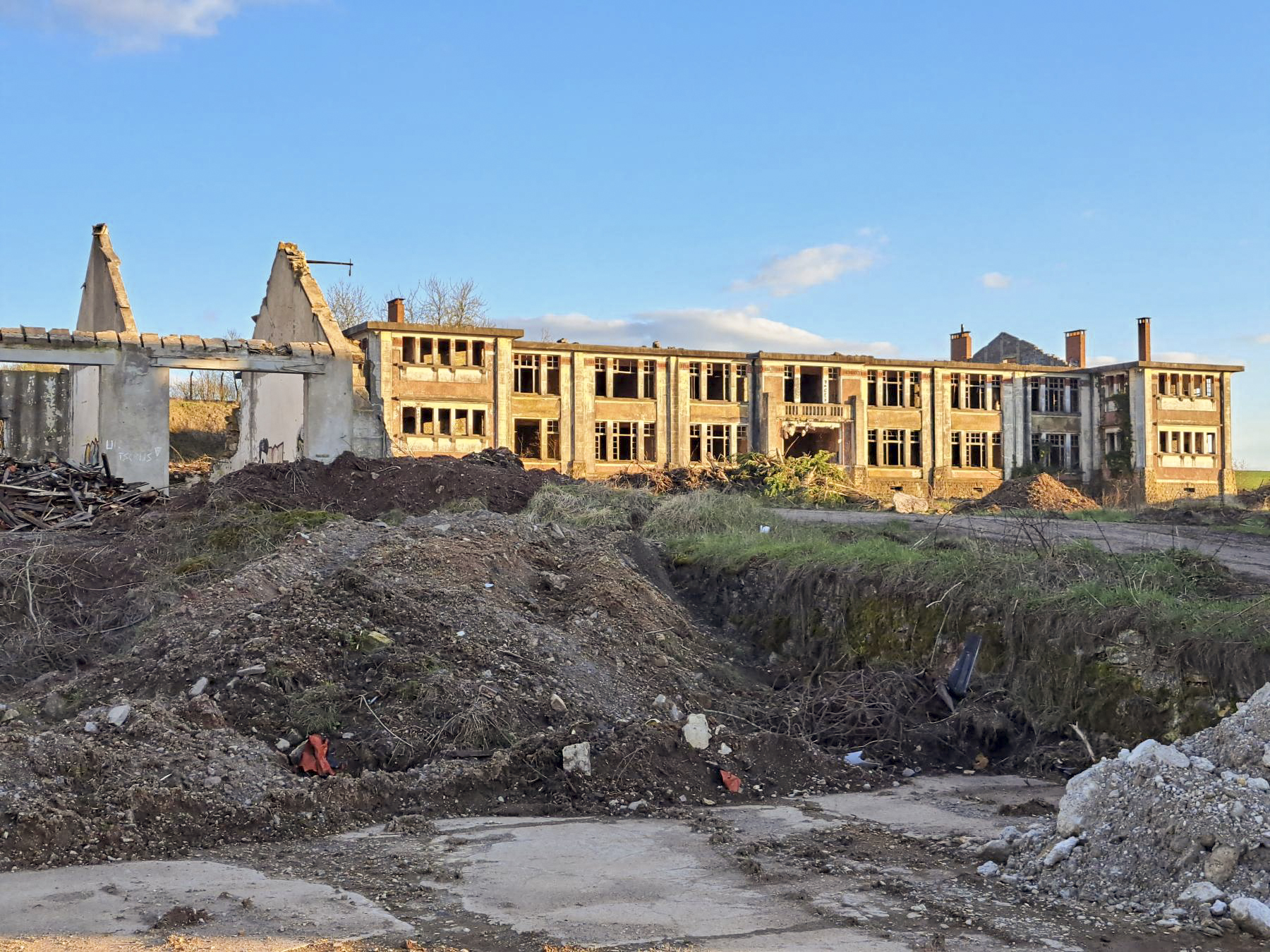 Ligne Maginot - BOCKANGE - (Camp de sureté) - La destruction du camp
Avril 2023 - Olivier KOCH