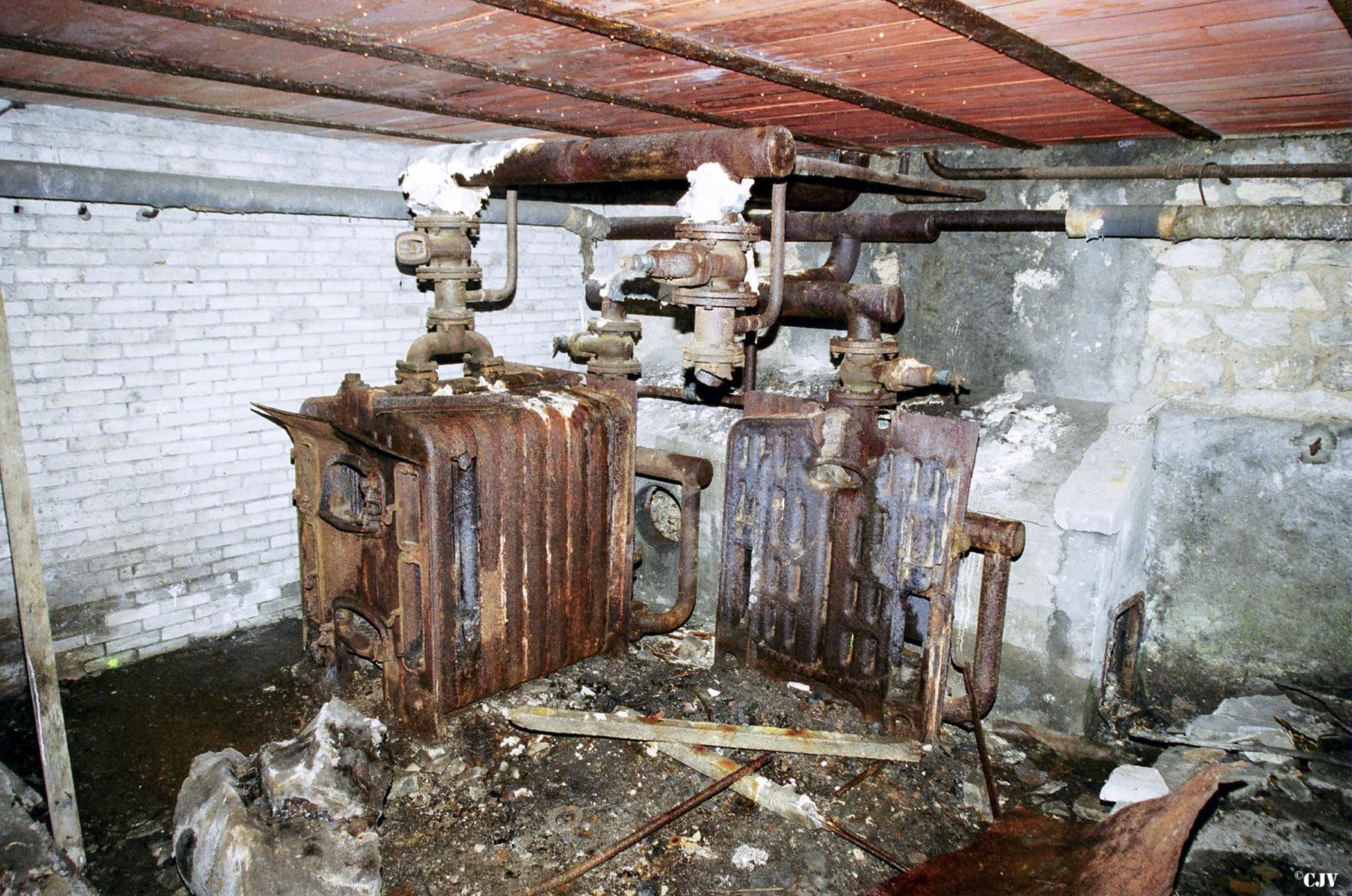 Ligne Maginot - BOCKANGE - (Camp de sureté) - La chaudière  - Lia VERMEULEN