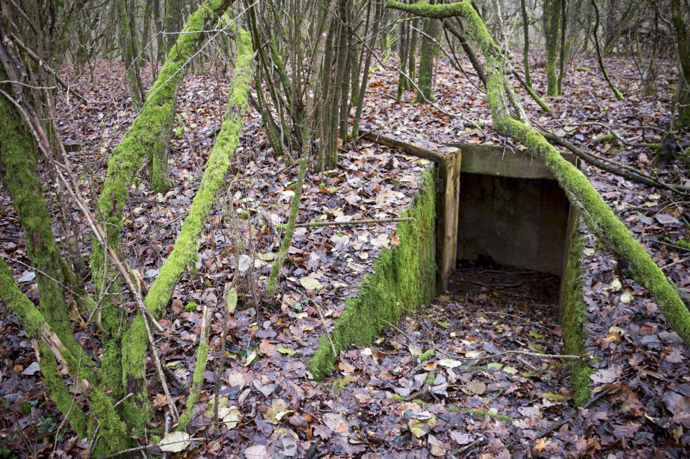 Ligne Maginot - GALBERG - (Observatoire d'artillerie) - Entrée du poste d'observation