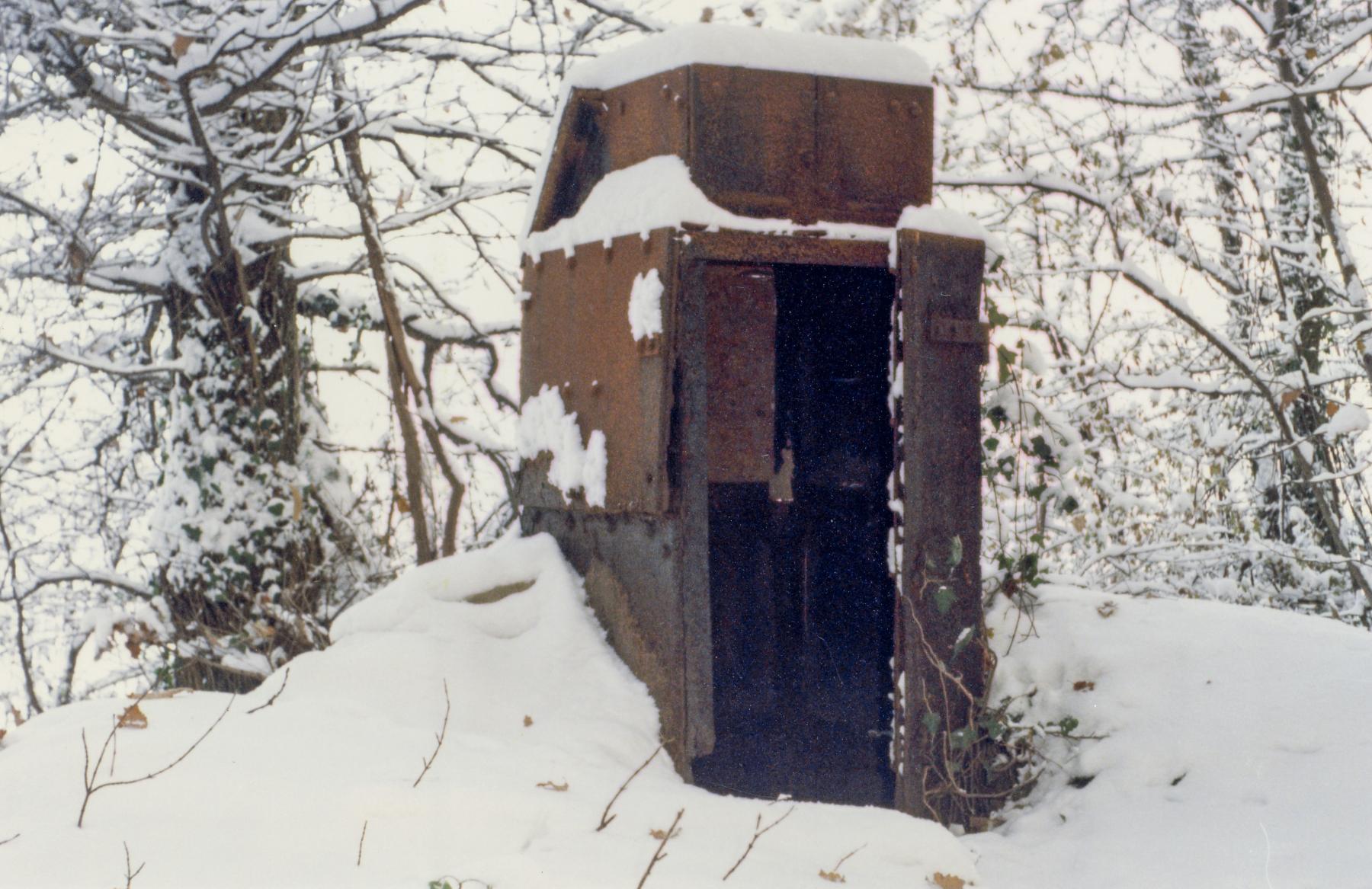 Ligne Maginot - BOIS DE LAUDREFANG EST - (Observatoire d'infanterie) - Guérite OD52 - MANSUY Michel