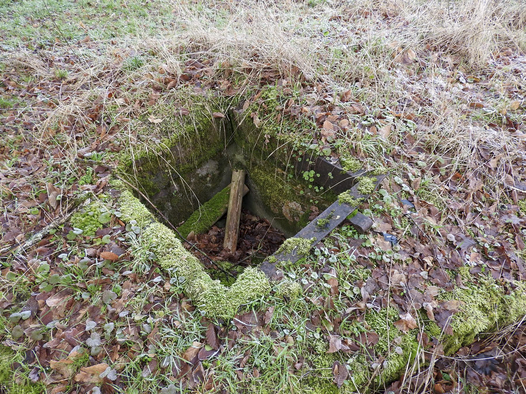 Ligne Maginot - BT15 - (Cuve pour arme d'infanterie) - Le puits d'accès. - STENGER Mathieu