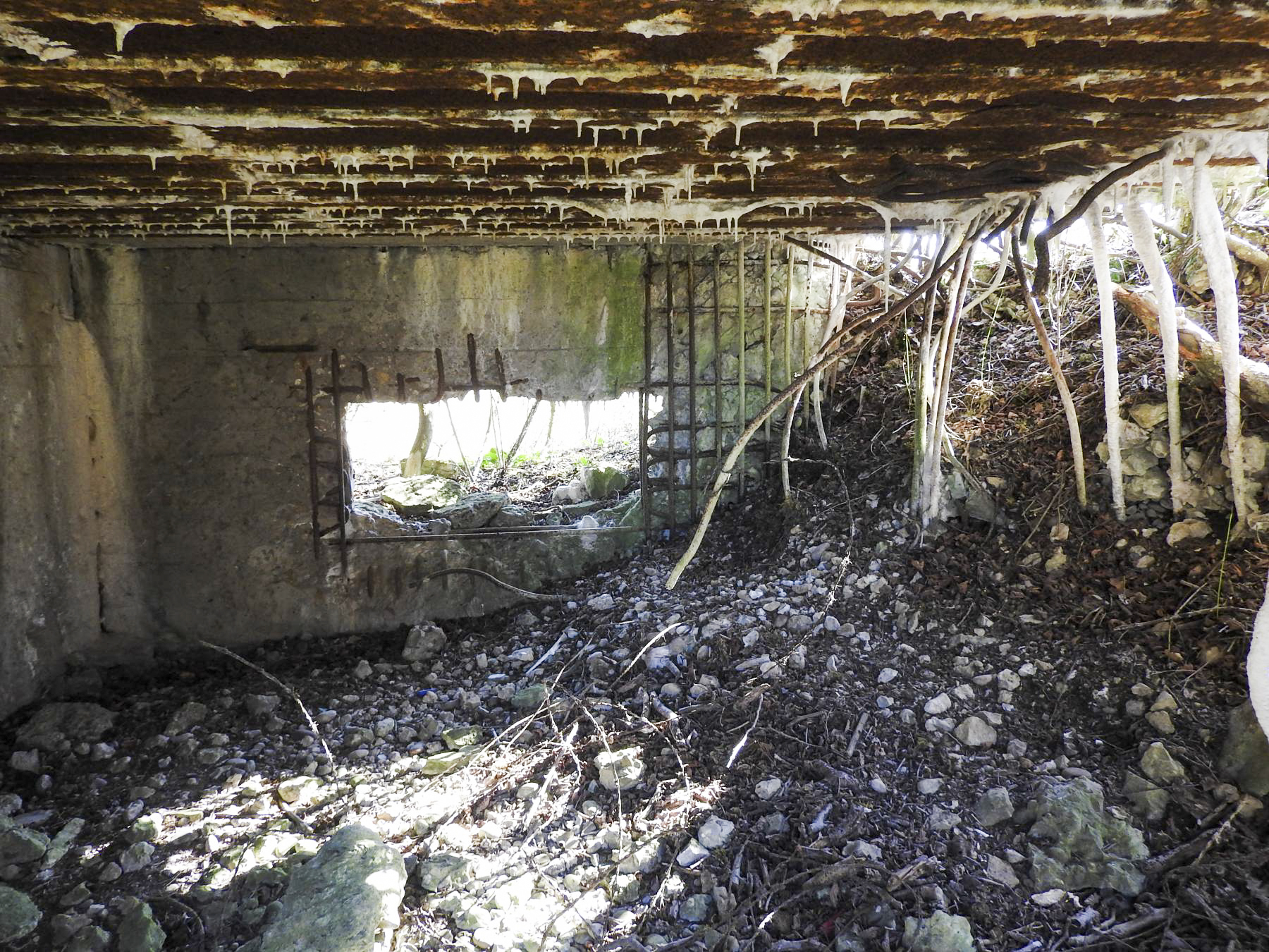Ligne Maginot - MUEHLENBACH 7 - (Blockhaus pour canon) - La chambre de tir.