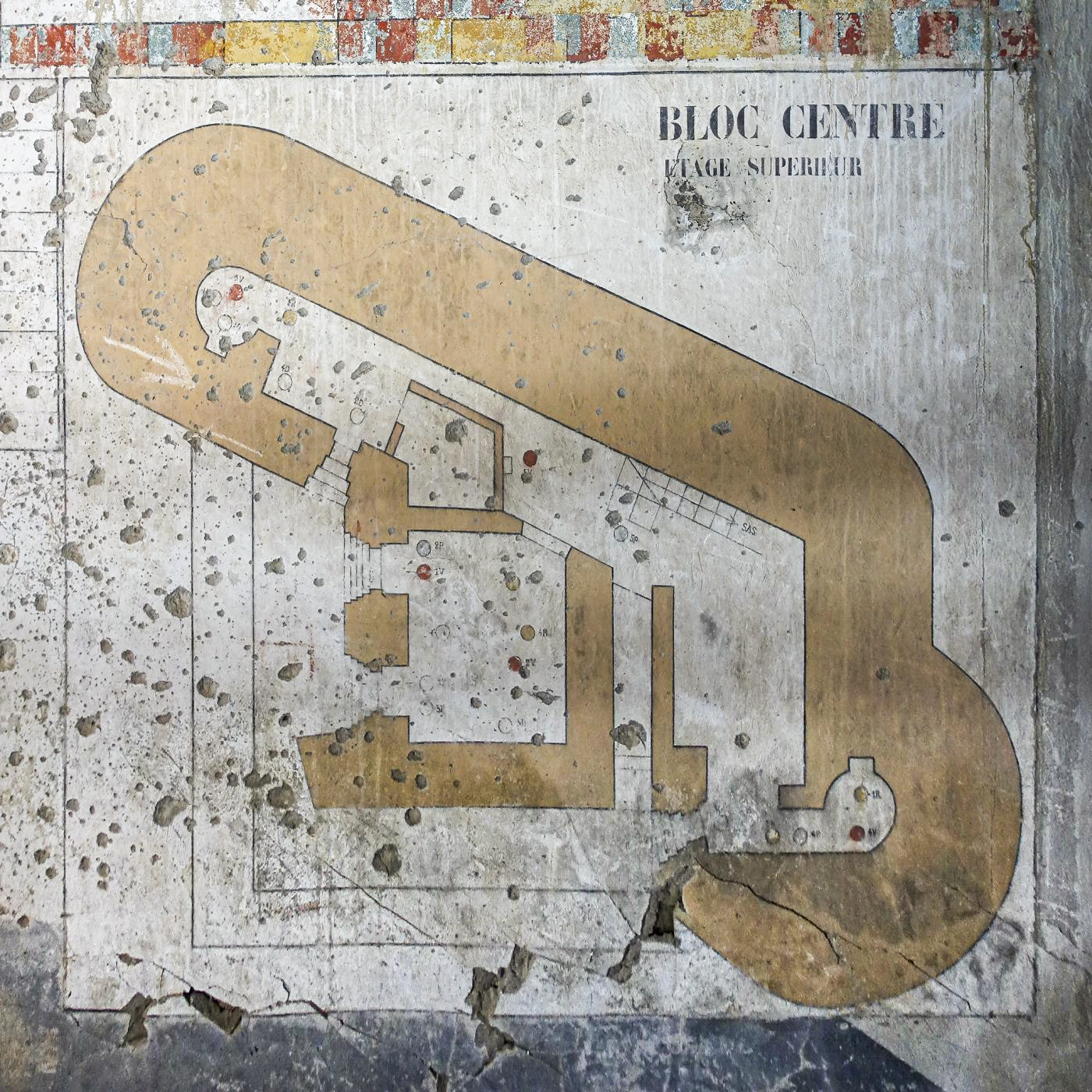 Ligne Maginot - LEMBACH - (Ouvrage d'infanterie) - Bloc 2
Plan du bloc - David Palmer