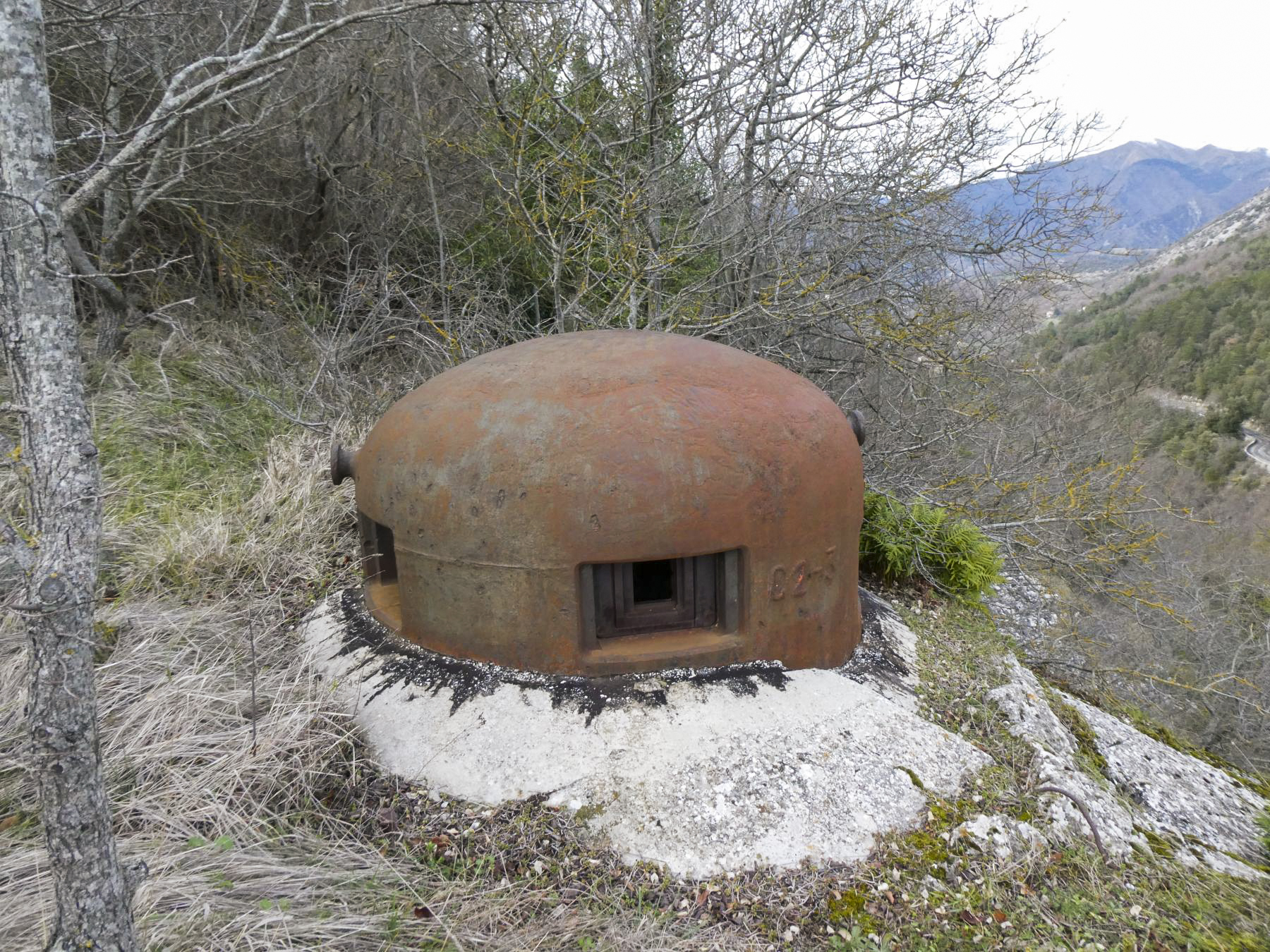 Ligne Maginot - CASTILLON (CN) - EO8 - (Ouvrage d'artillerie) - Bloc 5
Cloche GFM - ELLENA Daniel - CUNY Philippe