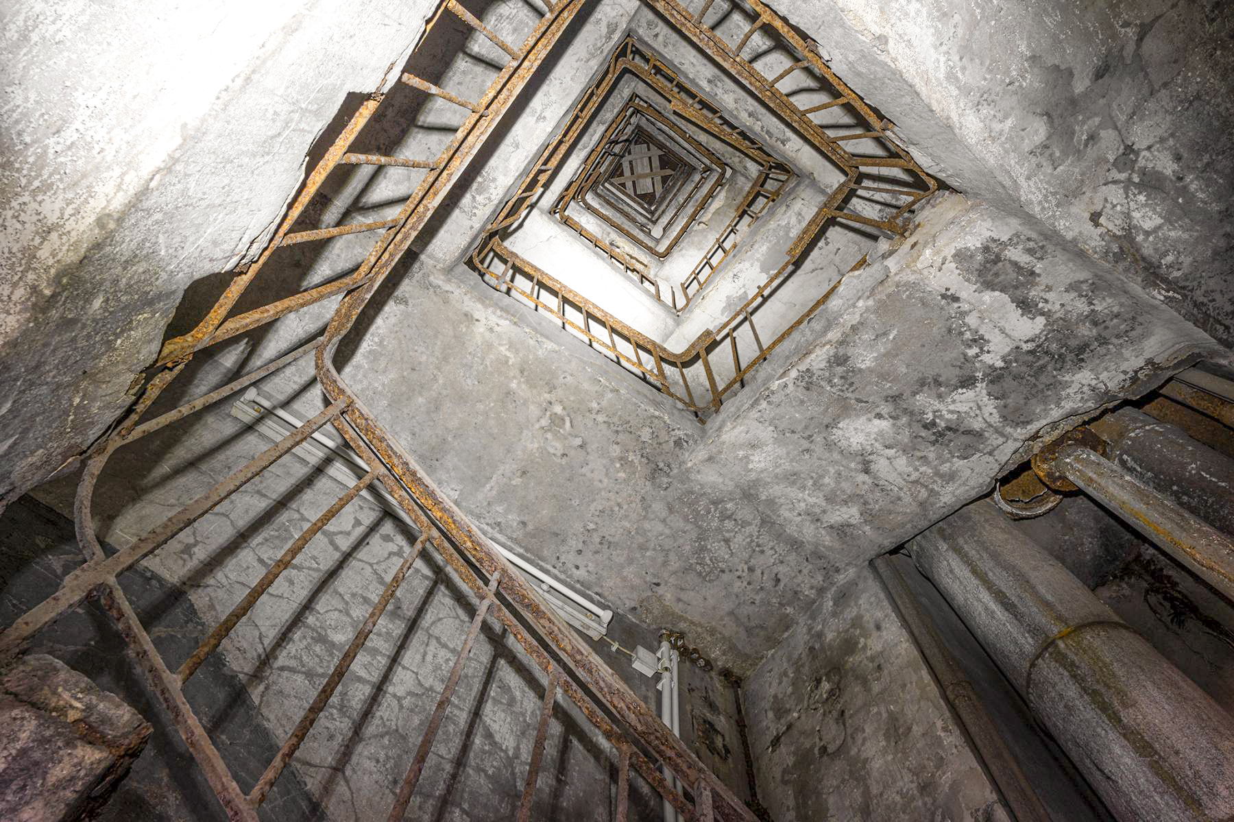 Ligne Maginot - LEMBACH - (Ouvrage d'infanterie) - La cage d'escalier du bloc 2 - David Palmer