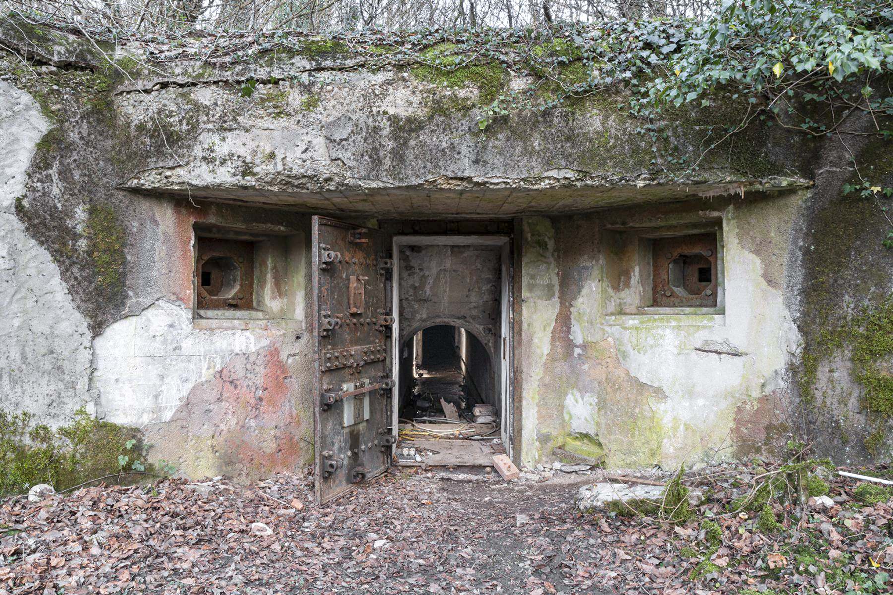 Ligne Maginot - LEMBACH - (Ouvrage d'infanterie) - Bloc d'entrée et issue de secours
 - David Palmer