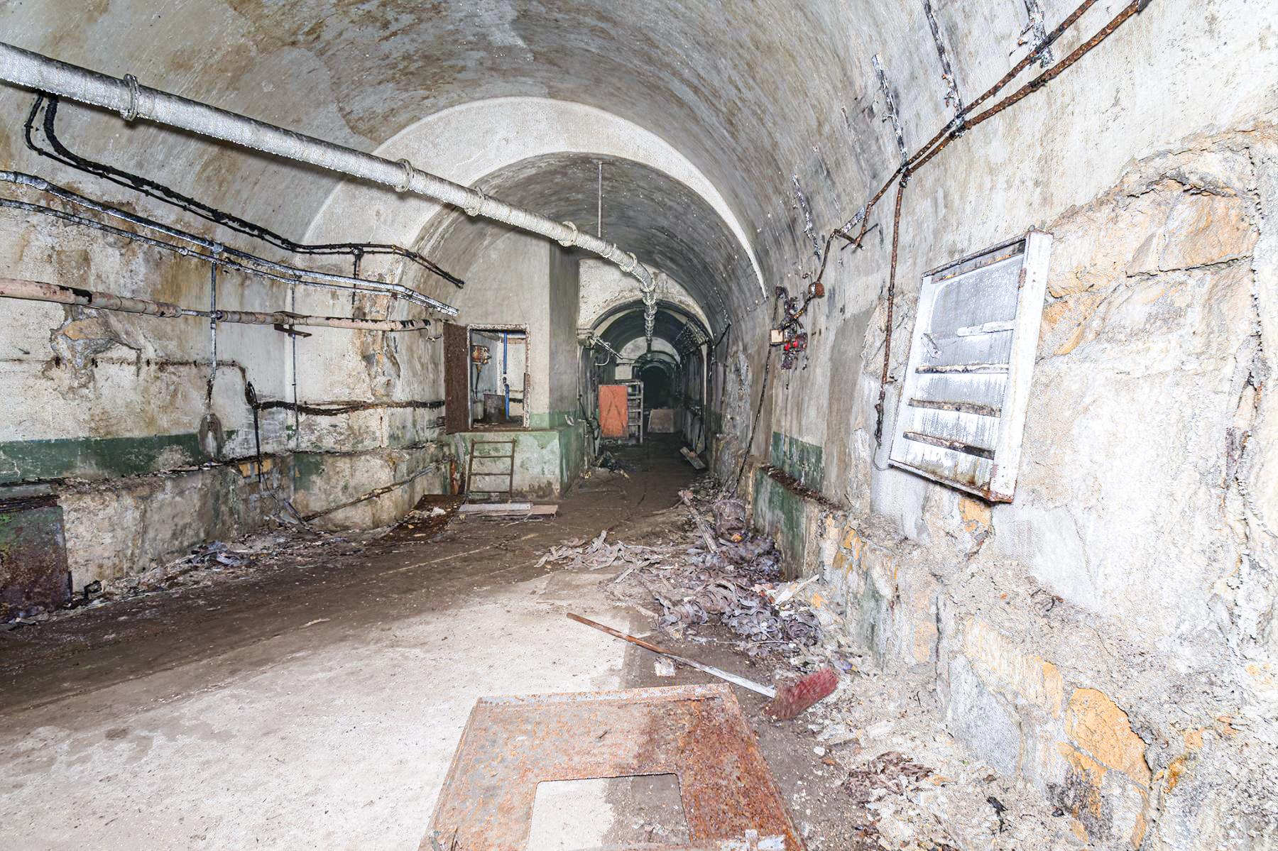 Ligne Maginot - BOVENBERG - A27 - (Ouvrage d'infanterie) - Galerie entre l'atelier et la caserne - David Palmer