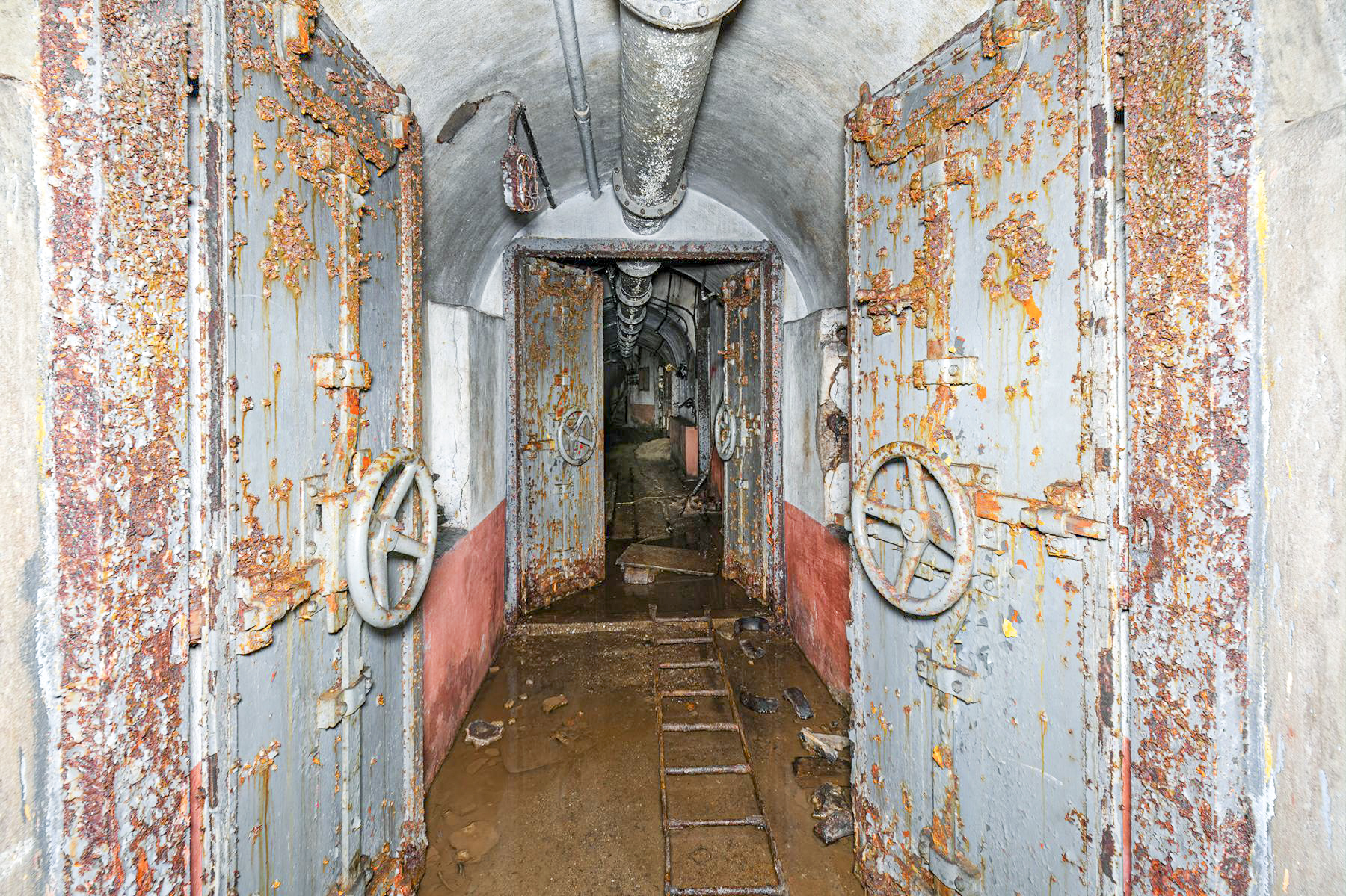 Ligne Maginot - BOVENBERG - A27 - (Ouvrage d'infanterie) - Le sas du bloc 6 - David Palmer