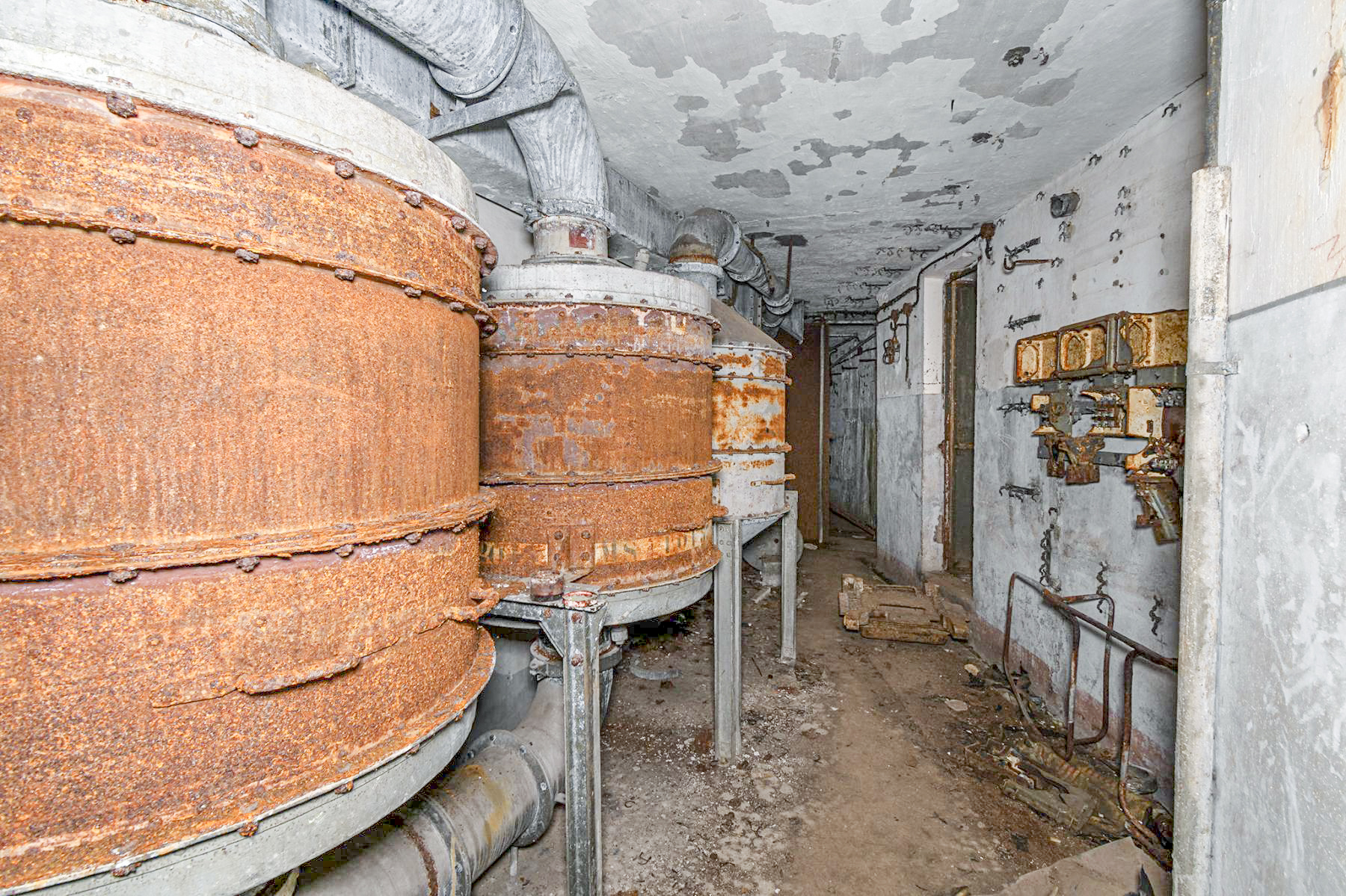 Ligne Maginot - BOVENBERG - A27 - (Ouvrage d'infanterie) - Bloc 1
Système de filtration d'air et ventilation - David Palmer