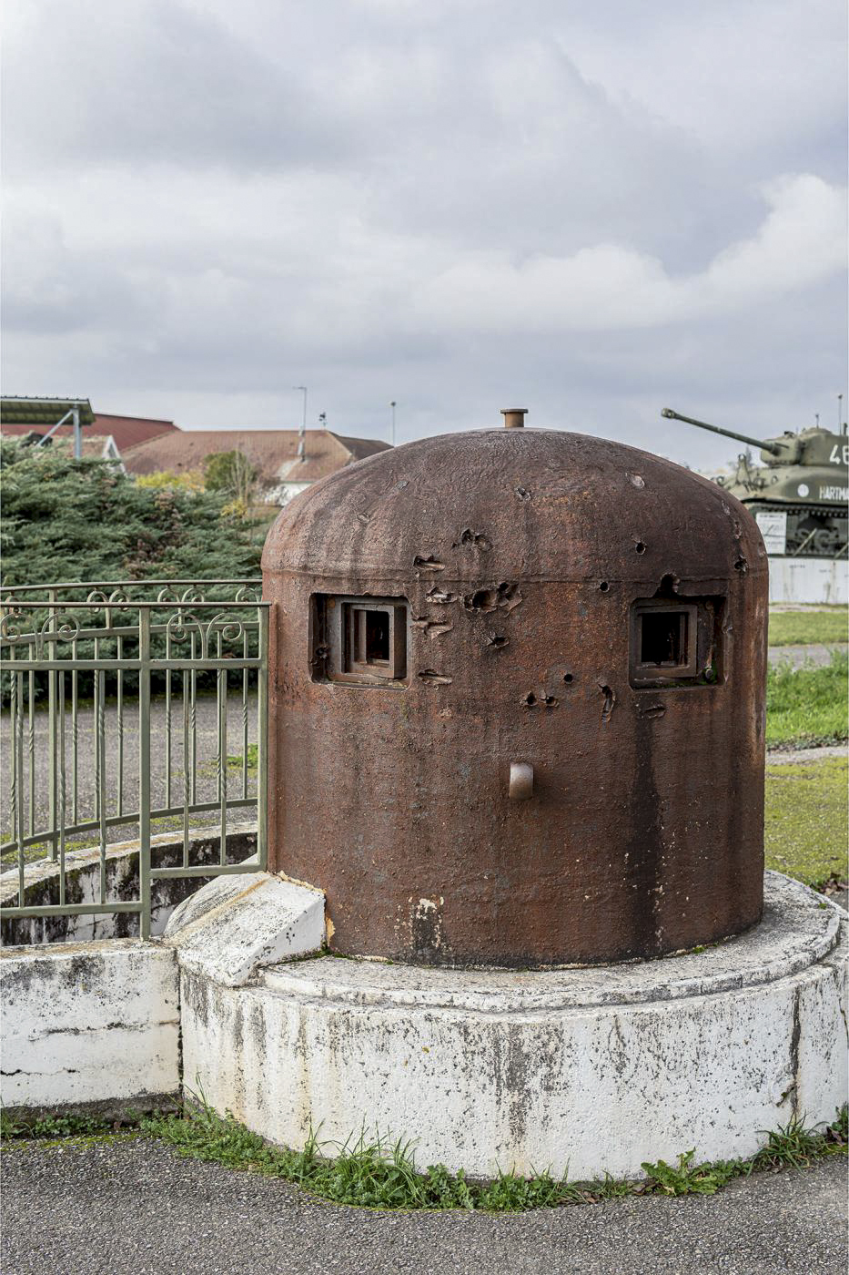 Ligne Maginot - 35/3 - MARCKOLSHEIM SUD - (Casemate d'infanterie - Double) - Cloche GFM - David Palmer