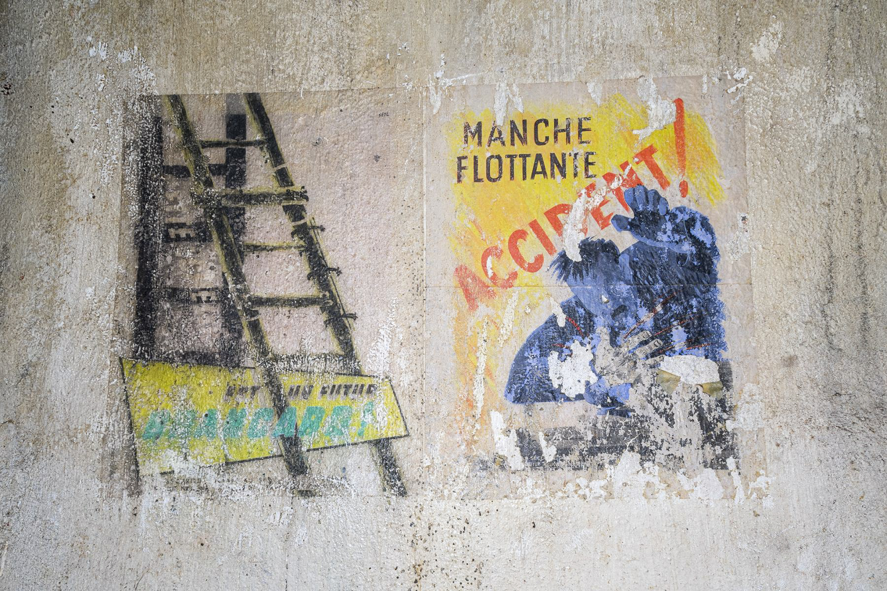 Ligne Maginot - BOVENBERG - A27 - (Ouvrage d'infanterie) - Affiches près de la salle des machines - David Palmer