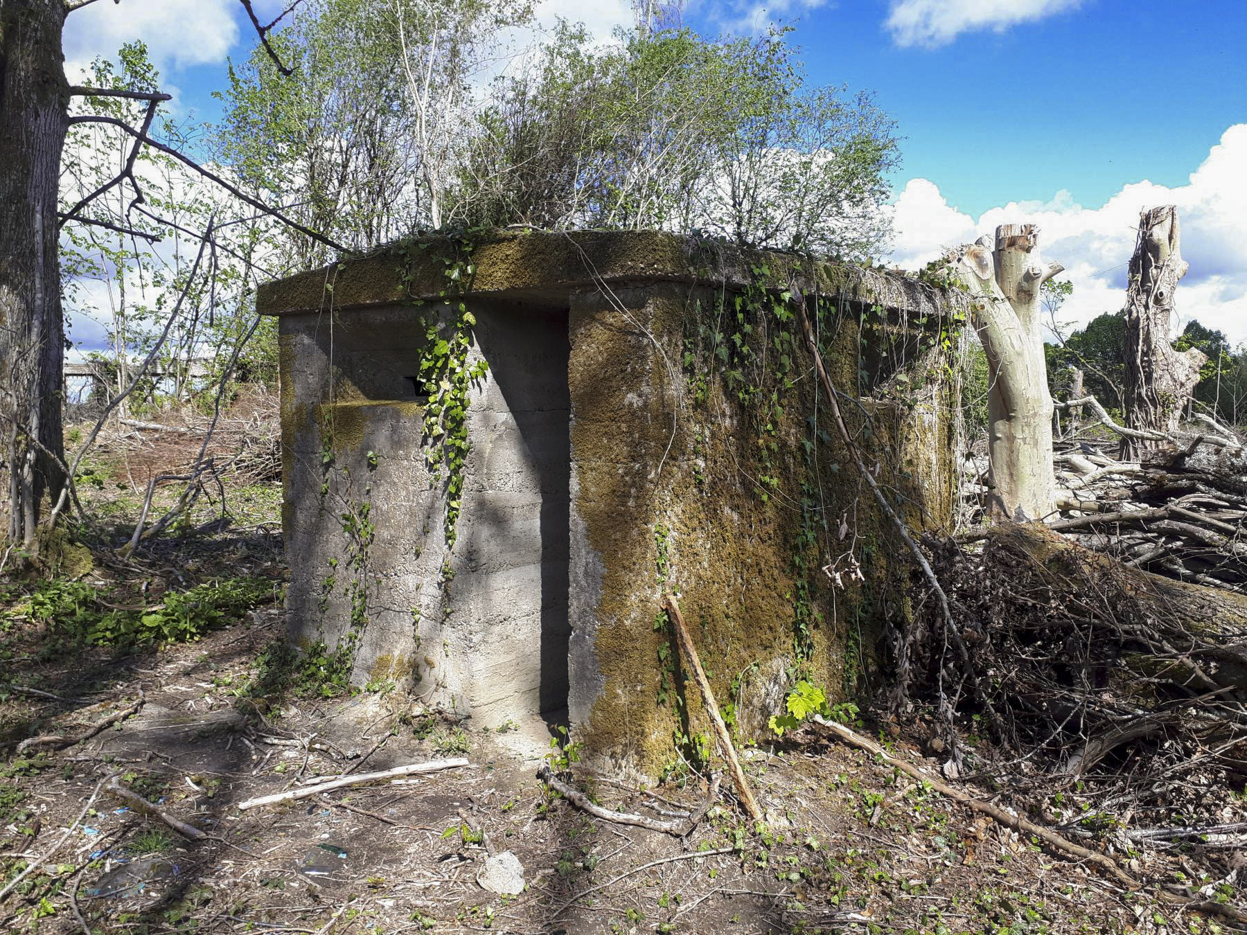 Ligne Maginot - BAN SAINT JEAN Sud (Blockhaus de type indéterminé) - Blockhaus de défense intérieure