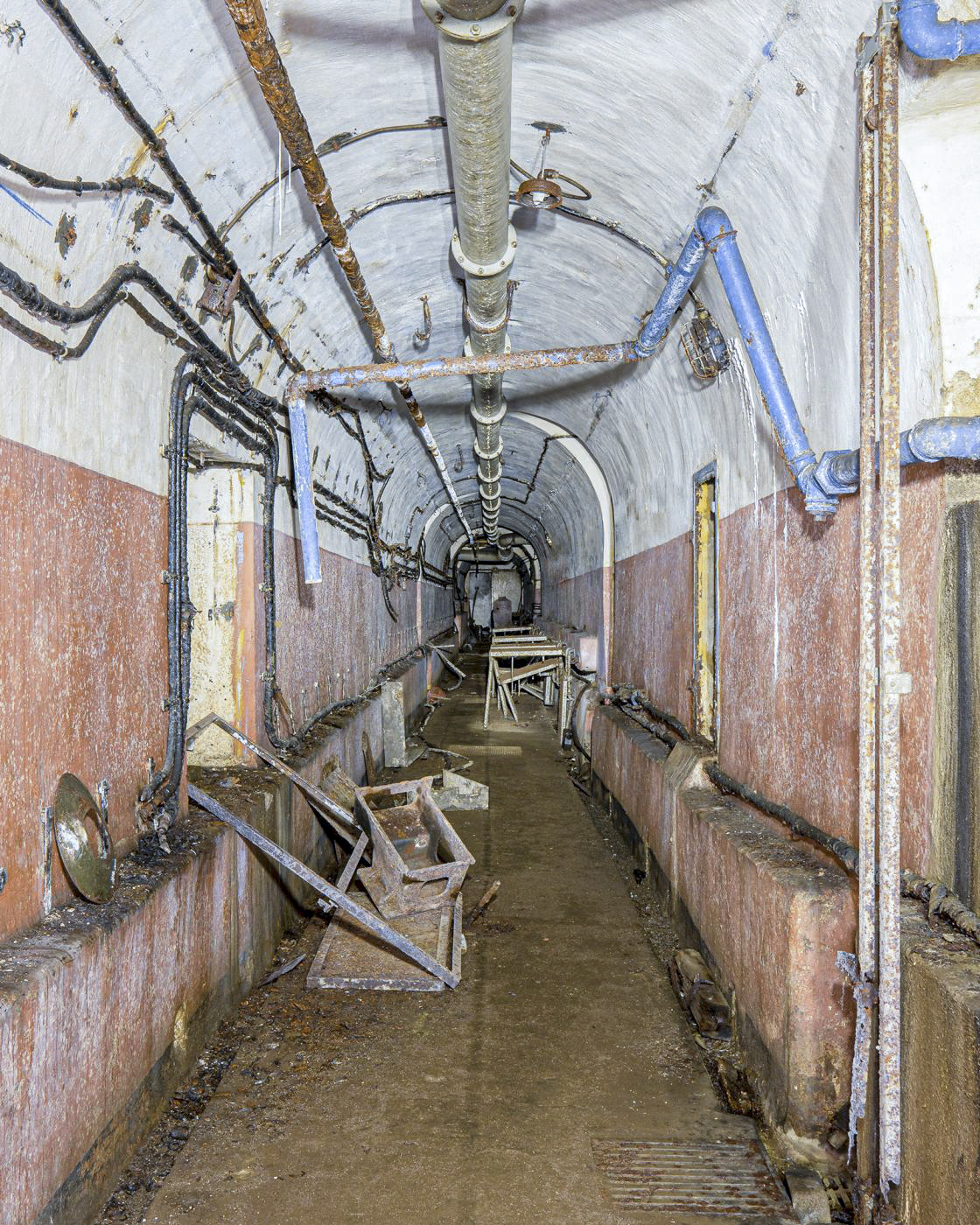 Ligne Maginot - DENTING - A28 - (Ouvrage d'infanterie) - Galerie au niveau de la caserne - David Palmer