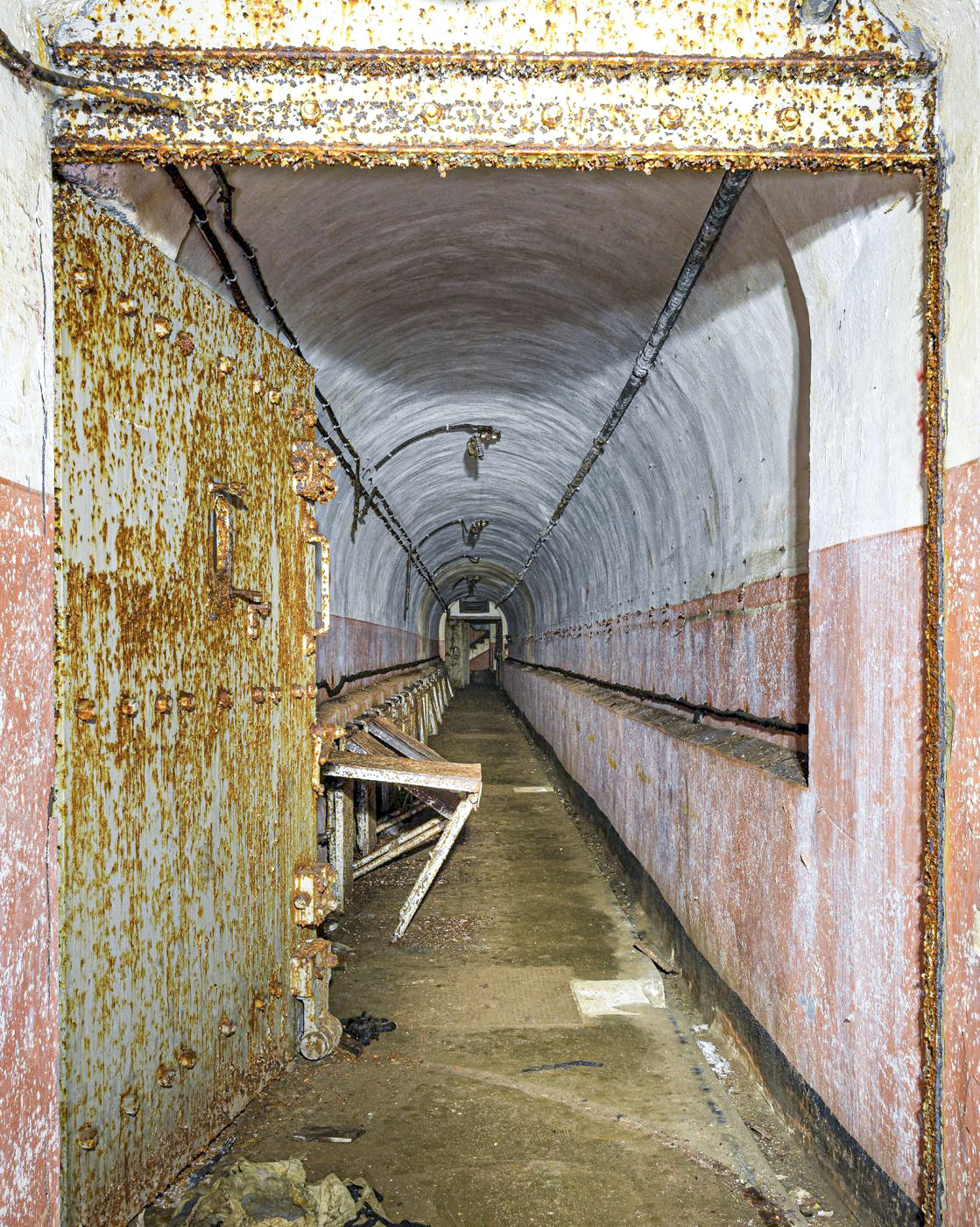 Ligne Maginot - DENTING - A28 - (Ouvrage d'infanterie) - Galerie entre la caserne et le bloc 1 - David Palmer