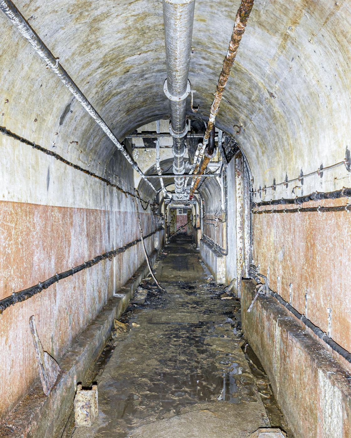 Ligne Maginot - DENTING - A28 - (Ouvrage d'infanterie) - Galerie au niveau de l'usine et du bloc 2
 - David Palmer