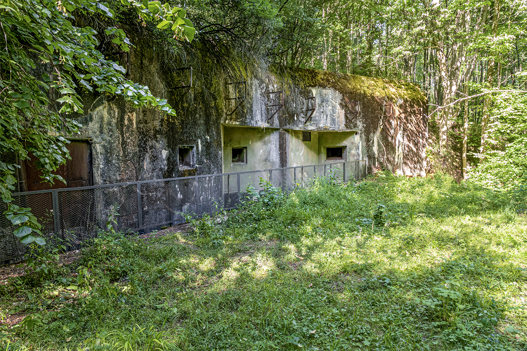 Ligne Maginot - SCHIESSECK - (Ouvrage d'artillerie) - Entrée des hommes - David Palmer