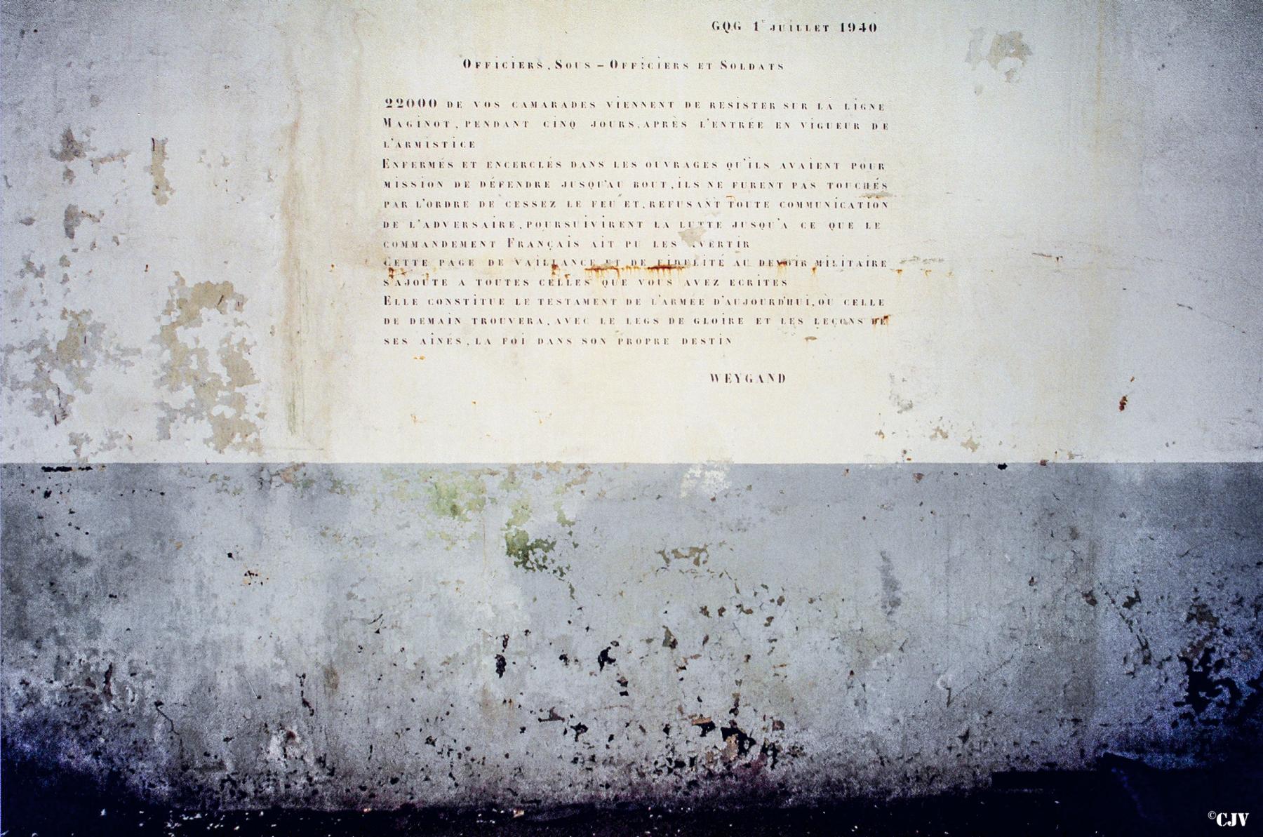 Ligne Maginot - SCHIESSECK - (Ouvrage d'artillerie) - Entrée munitions