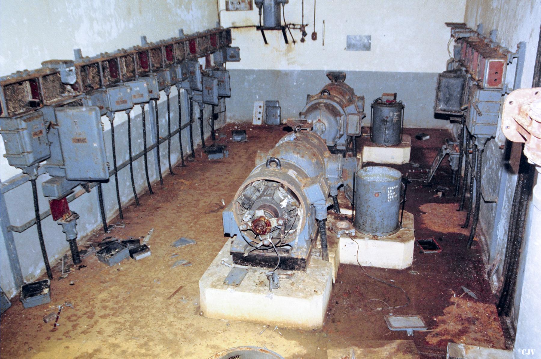 Ligne Maginot - SCHIESSECK - (Ouvrage d'artillerie) - Sous-station électrique