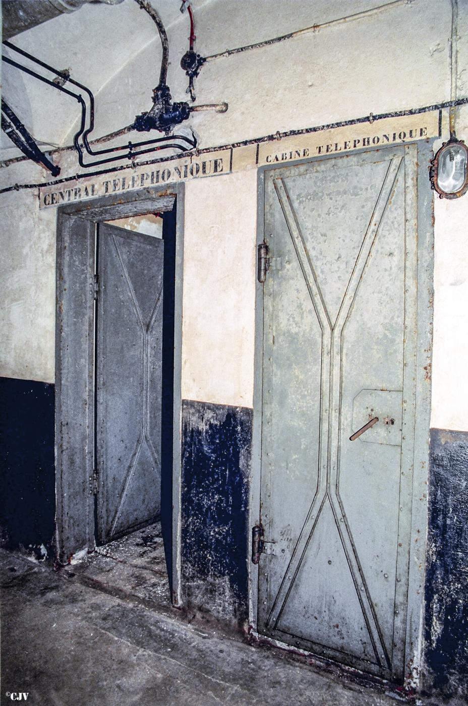 Ligne Maginot - SCHIESSECK - (Ouvrage d'artillerie) - PC de l'ouvrage