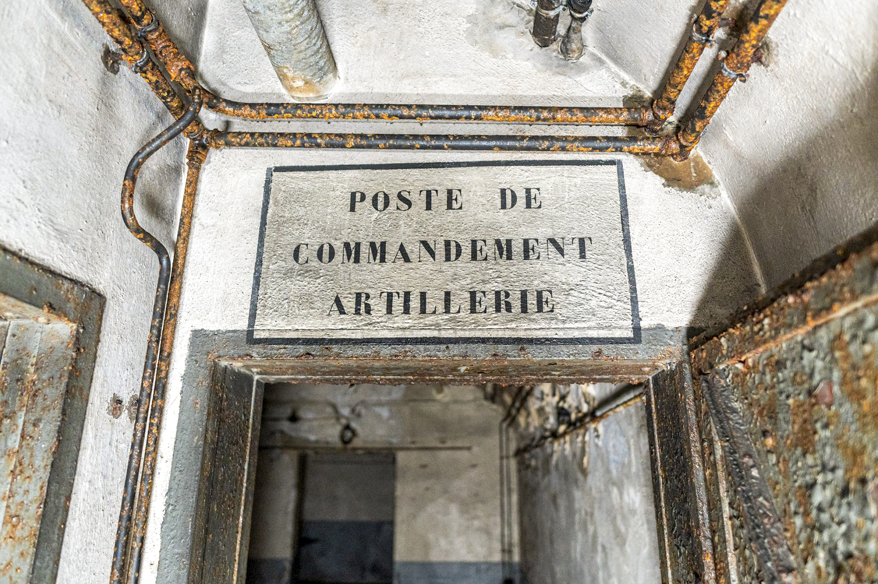 Ligne Maginot - SCHIESSECK - (Ouvrage d'artillerie) - Poste de Commandement Artillerie - David Palmer