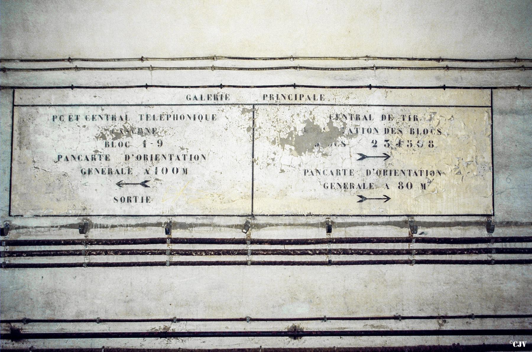 Ligne Maginot - SCHIESSECK - (Ouvrage d'artillerie) - Galerie principale