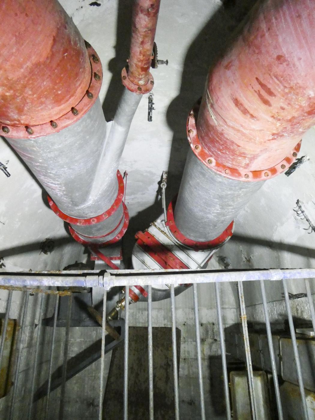 Ligne Maginot - RIMPLAS (RS) - (Ouvrage d'artillerie) - Bloc 5
Gaine de ventilation - ELLENA Daniel - CUNY Philippe