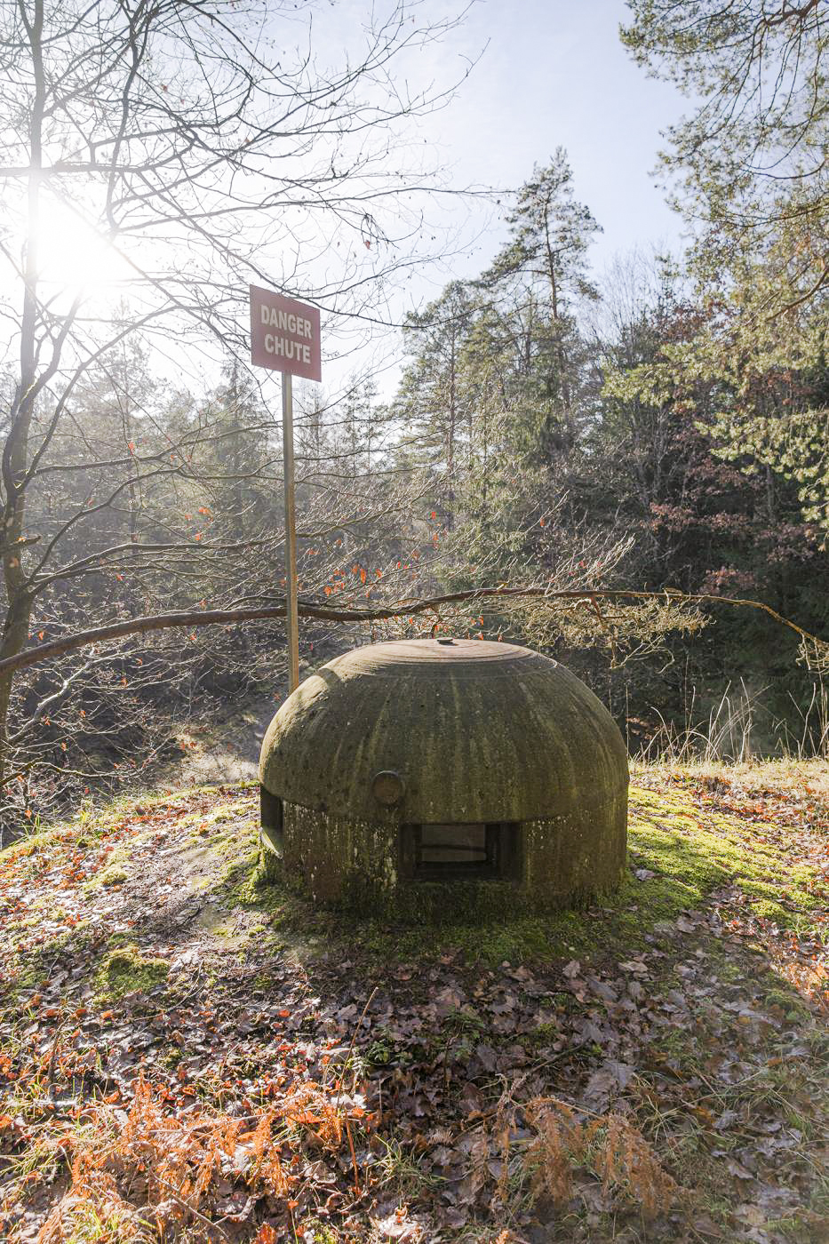 Ligne Maginot - GRAND HOHEKIRKEL - (Ouvrage d'artillerie) - L'entrée munitions
Cloche GFM Est - David Palmer