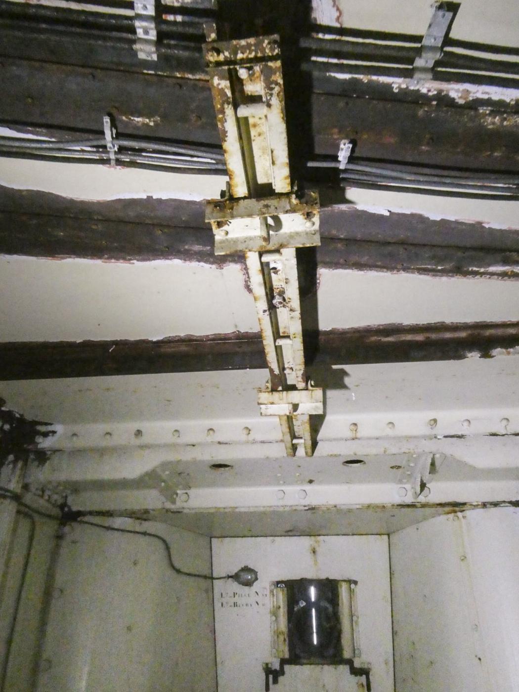 Ligne Maginot - RIMPLAS (RS) - (Ouvrage d'artillerie) - Bloc 4
Emplacement pour 75 Mle 33 
Pièce 2 - ELLENA Daniel - CUNY Philippe