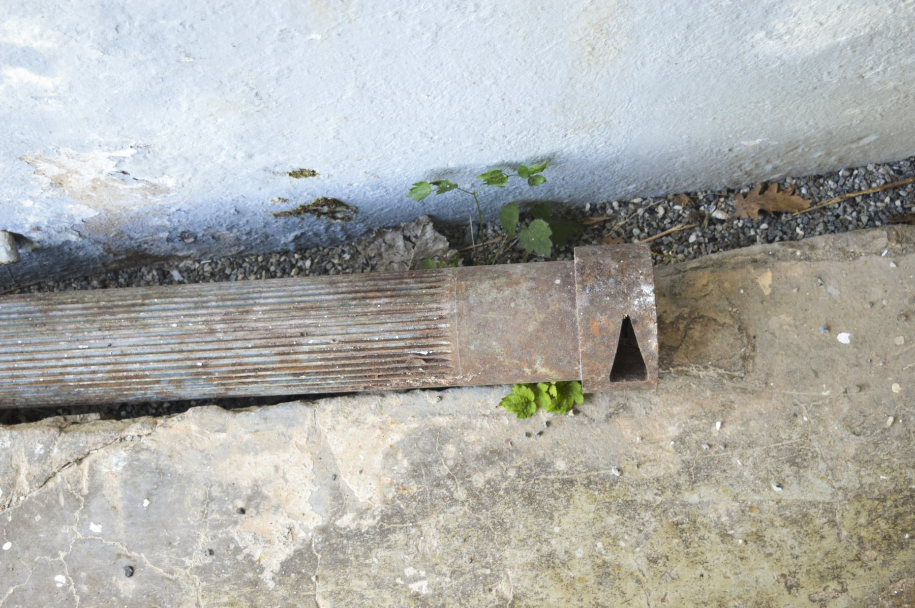 Ligne Maginot - RIMPLAS (RS) - (Ouvrage d'artillerie) - Tube du mortier 81 - PRASIL Michal