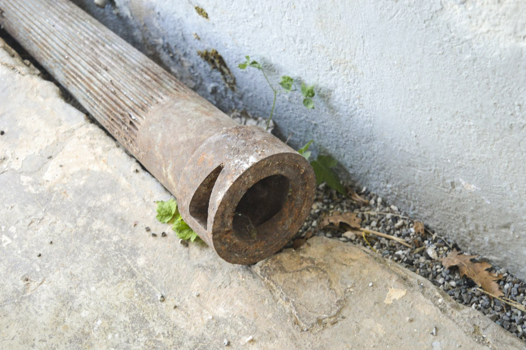 Ligne Maginot - RIMPLAS (RS) - (Ouvrage d'artillerie) - Tube du mortier 81 - PRASIL Michal