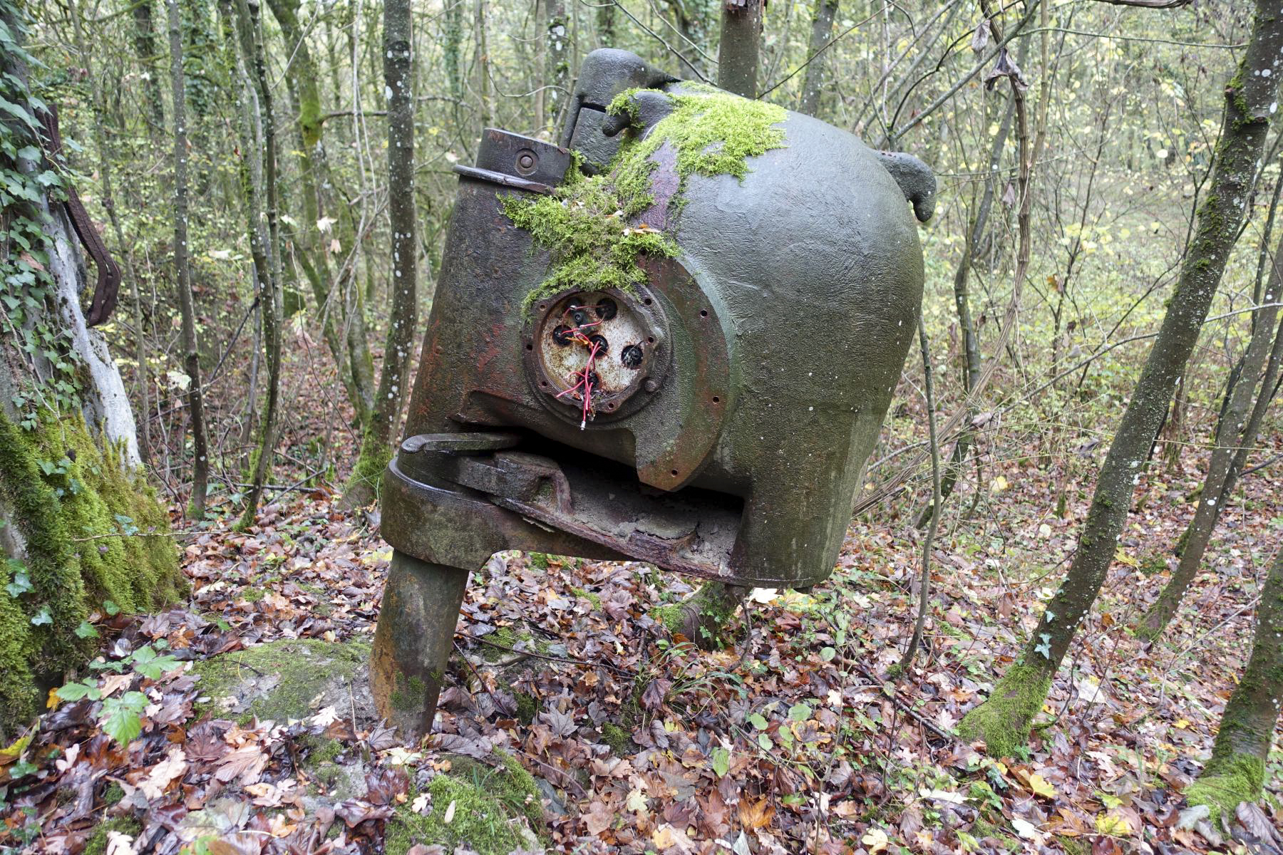 Ligne Maginot - COUME - A 31 - (Ouvrage d'infanterie) - Bloc 2
Projecteur blindée - David Palmer