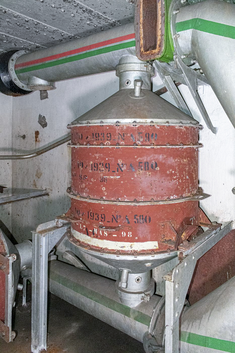 Ligne Maginot - WELSCHHOF - (Ouvrage d'infanterie) - Bloc 2
Le système de filtrage de l'air du bloc - David Palmer