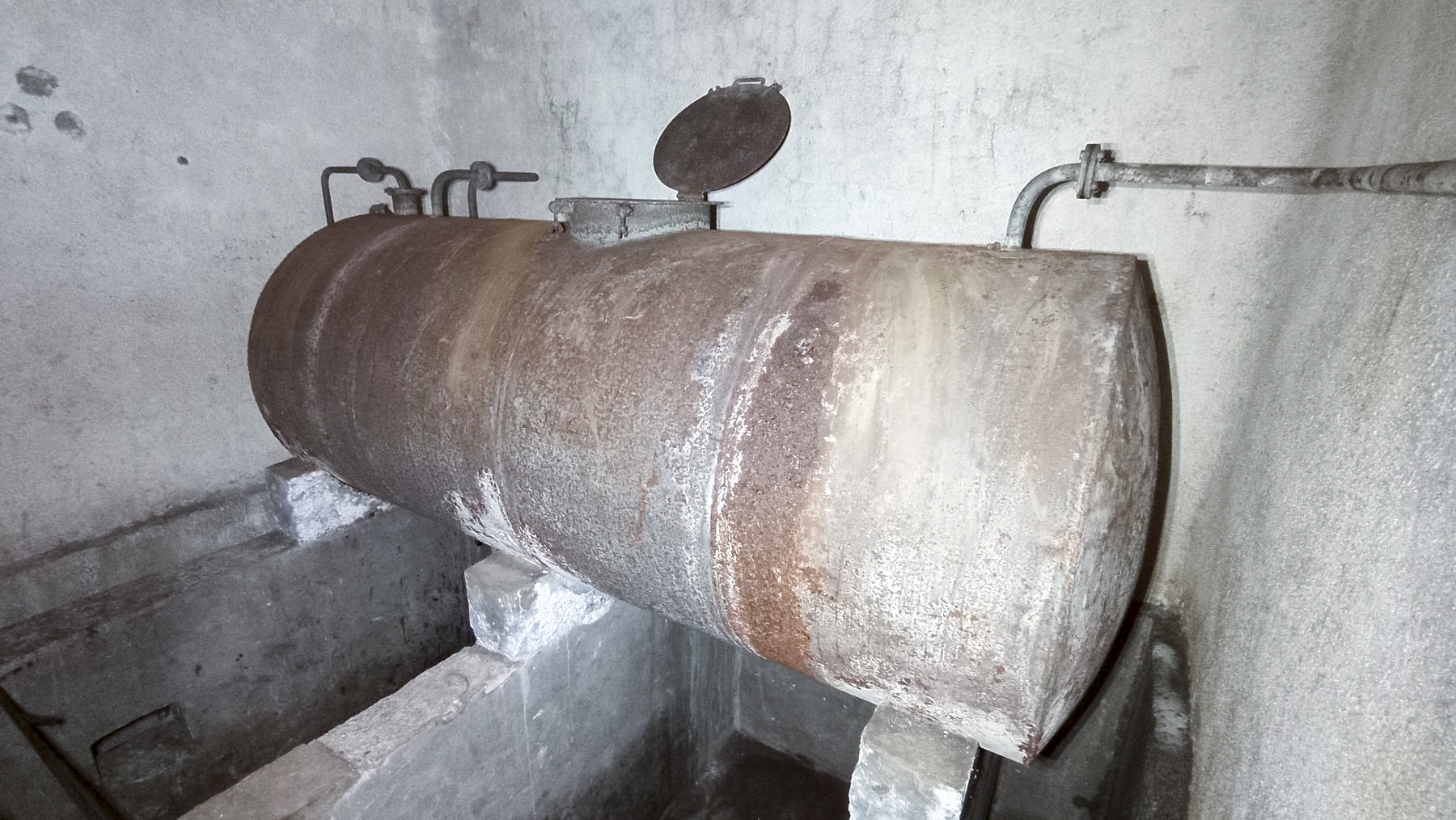 Ligne Maginot - WELSCHHOF - (Ouvrage d'infanterie) - Citerne a gasoil pour la cuisine 