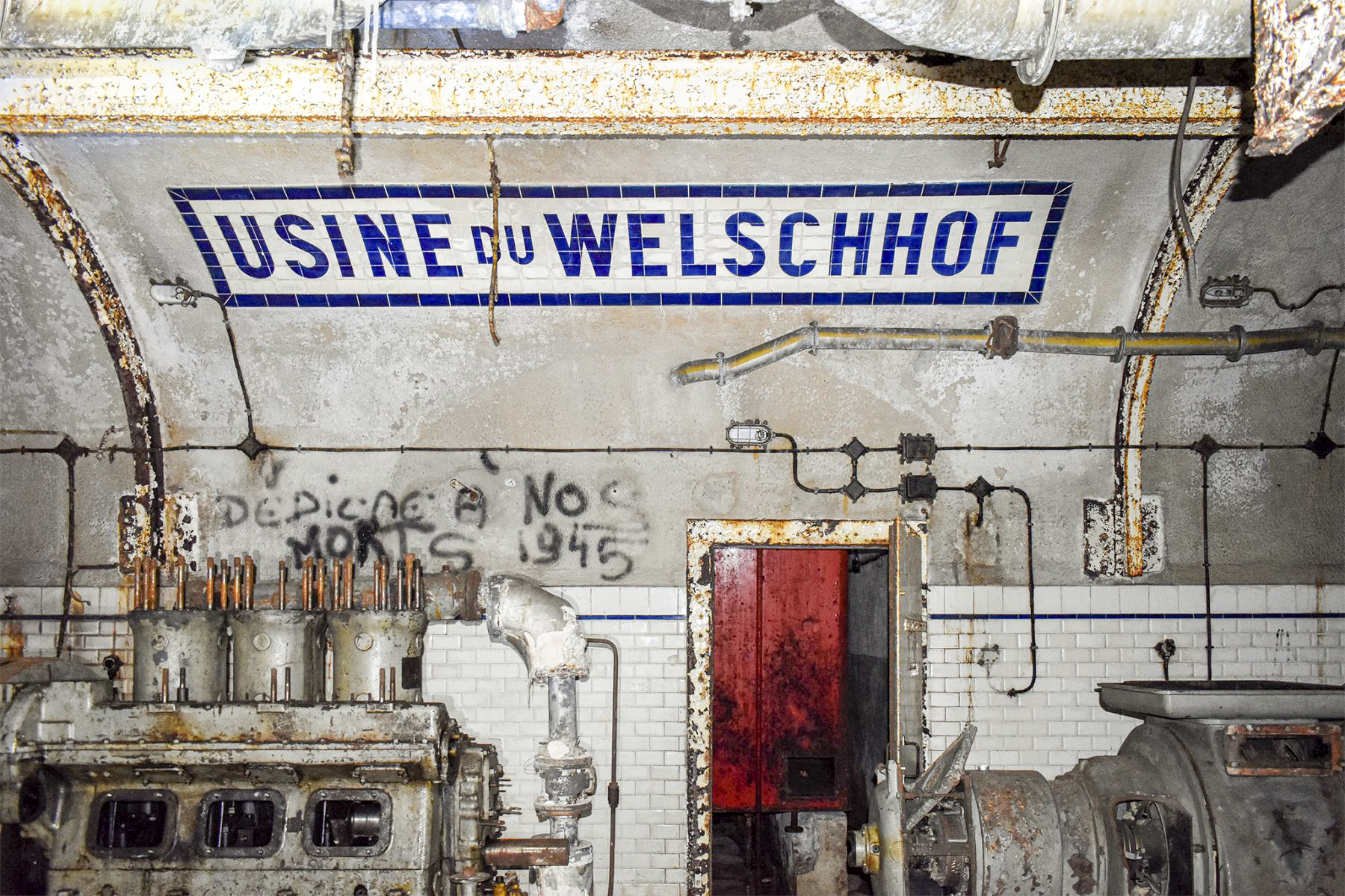 Ligne Maginot - WELSCHHOF - (Ouvrage d'infanterie) - L'usine électrique - David Palmer