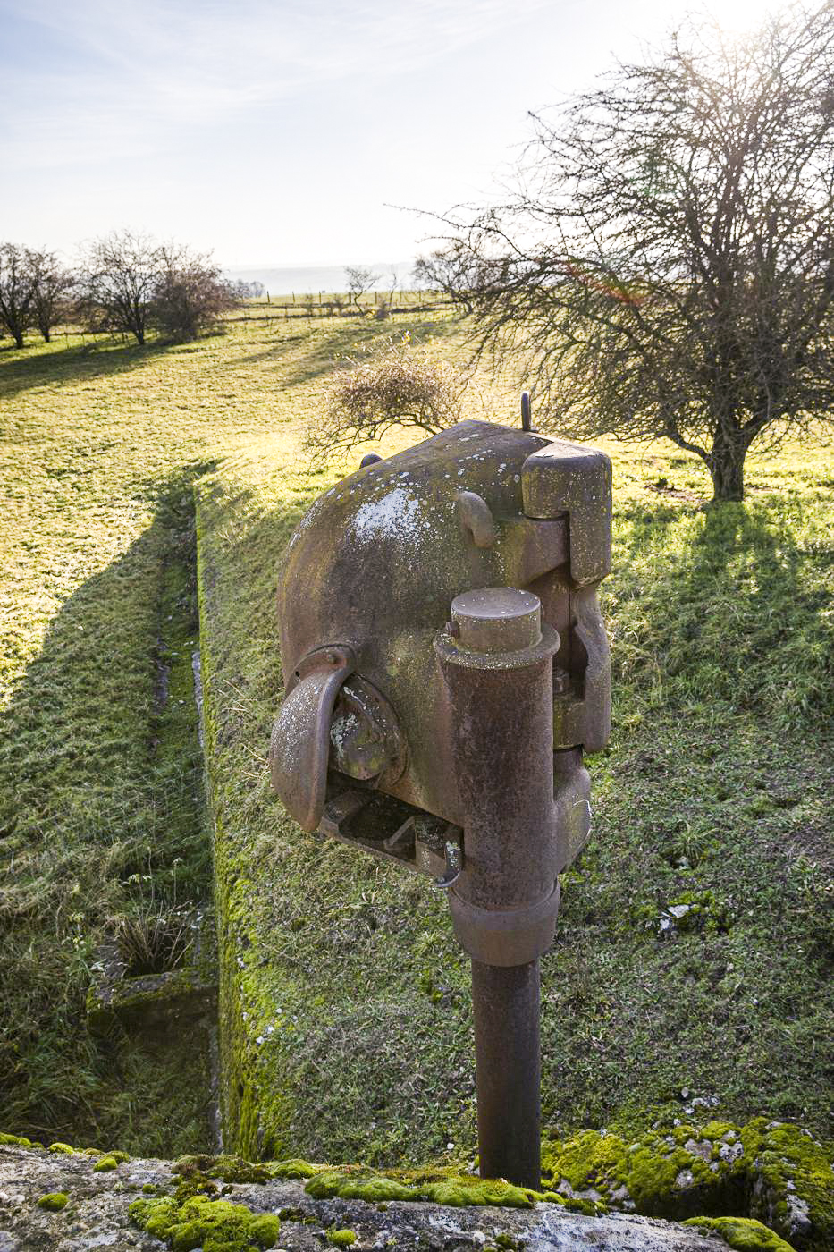 Ligne Maginot - HAUT POIRIER - (Ouvrage d'infanterie) - Bloc 1
Projecteur blindée - David Palmer