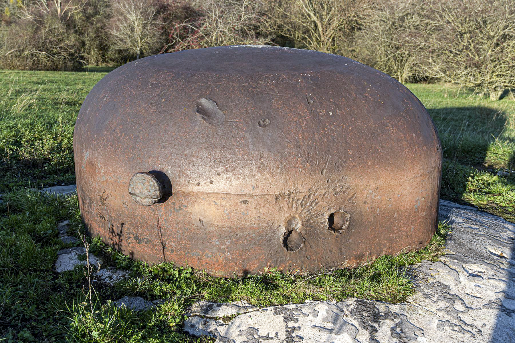 Ligne Maginot - HAUT POIRIER - (Ouvrage d'infanterie) - Bloc 3
Cloche AM - David Palmer