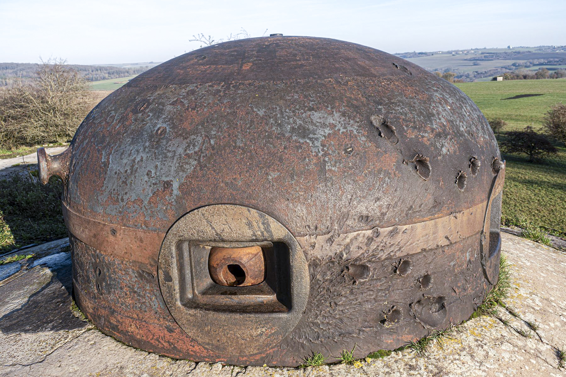 Ligne Maginot - HAUT POIRIER - (Ouvrage d'infanterie) - Bloc 3
Cloche GFM - David Palmer