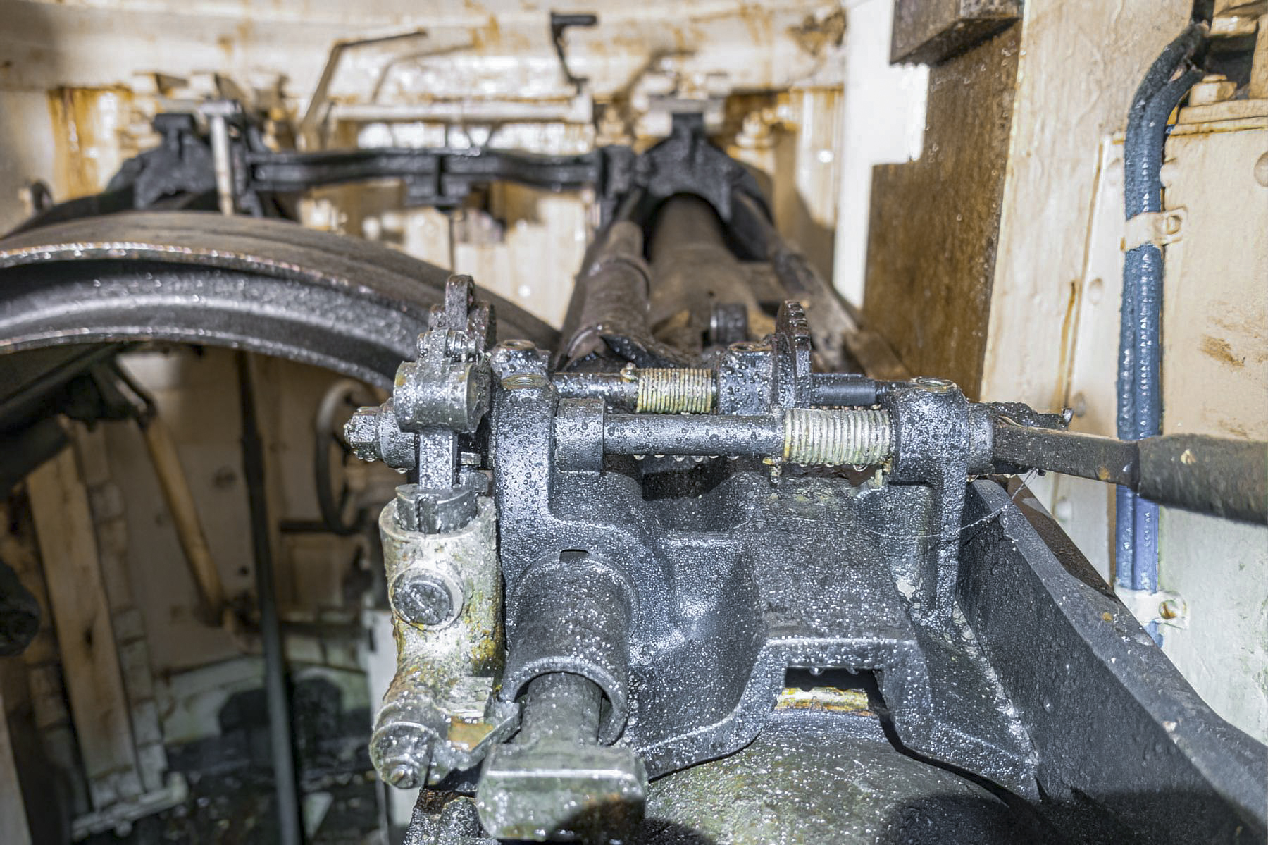 Ligne Maginot - BREHAIN - A6 - (Ouvrage d'artillerie) - Bloc 4
Tourelle de 75 mm - David Palmer