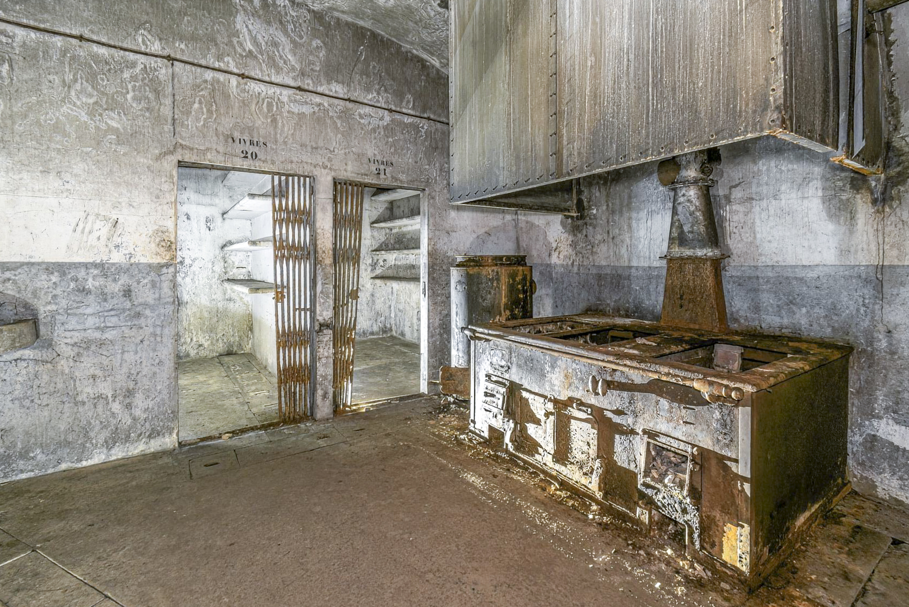 Ligne Maginot - LEGERET - (Abri) - Cuisine - David Palmer