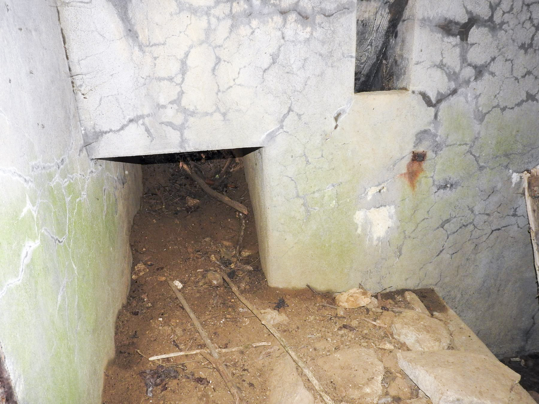 Ligne Maginot - VERTH - (Blockhaus pour canon) - L'entrée hommes. - STENGER Mathieu