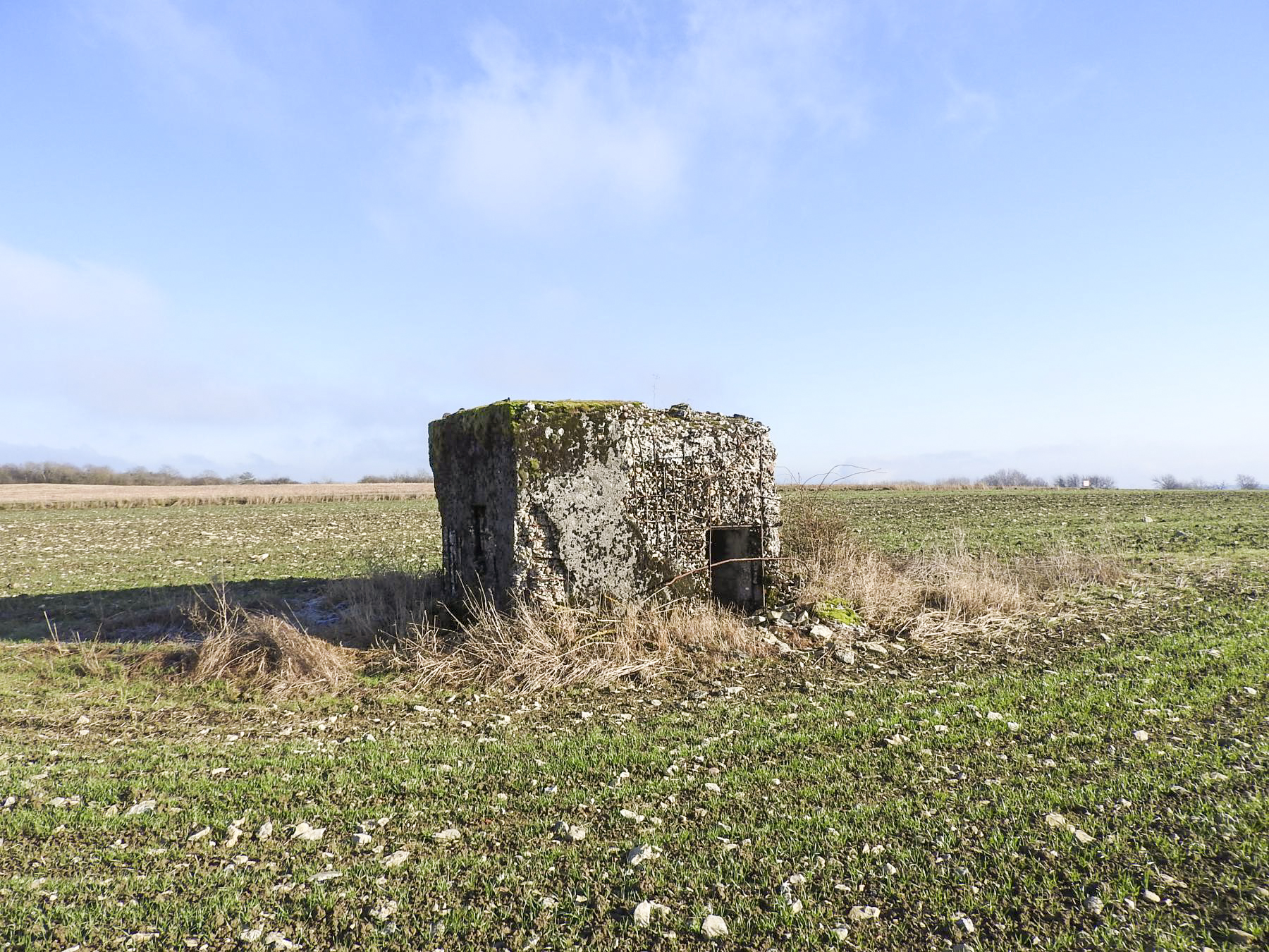 Ligne Maginot - WITZ 1 - (Blockhaus pour arme infanterie) - L'entrée du blockhaus.