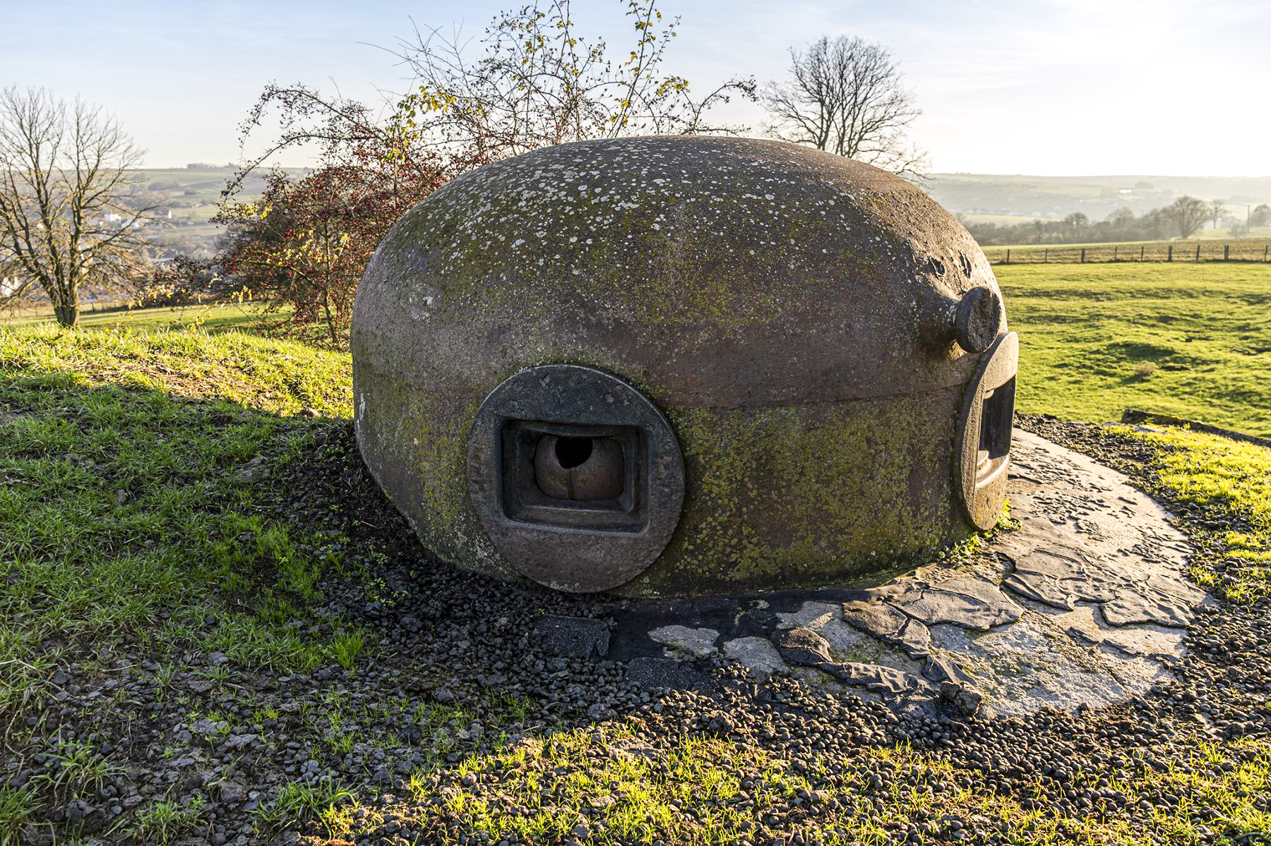 Ligne Maginot - ACHEN NORD OUEST - (Casemate d'infanterie - Double) - Cloche GFM - David Palmer